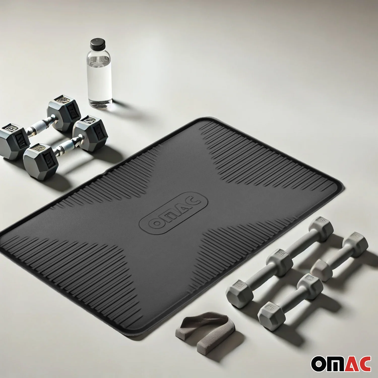 Omac Bike Mat Anti-Slip Multipurpose Floor Protector 45.28 inches x 29.53 inches - Image 6