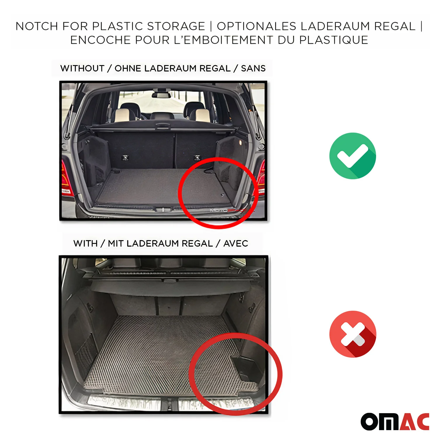 2017-2026 Alfa Romeo Giulia Premium Cargo Liner Trunk Mat All Weather Heavy Duty - Image 3