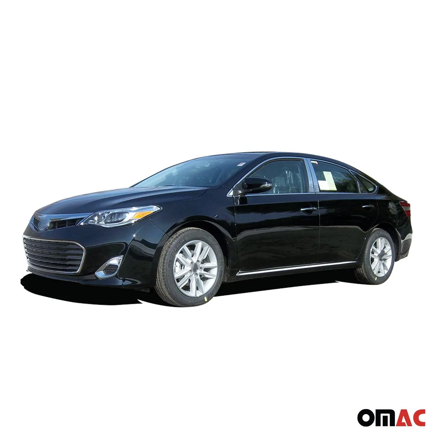 2013-2018 Toyota Avalon Rear Bumper Accent 1Pc Stainless Steel Silver - Image 2