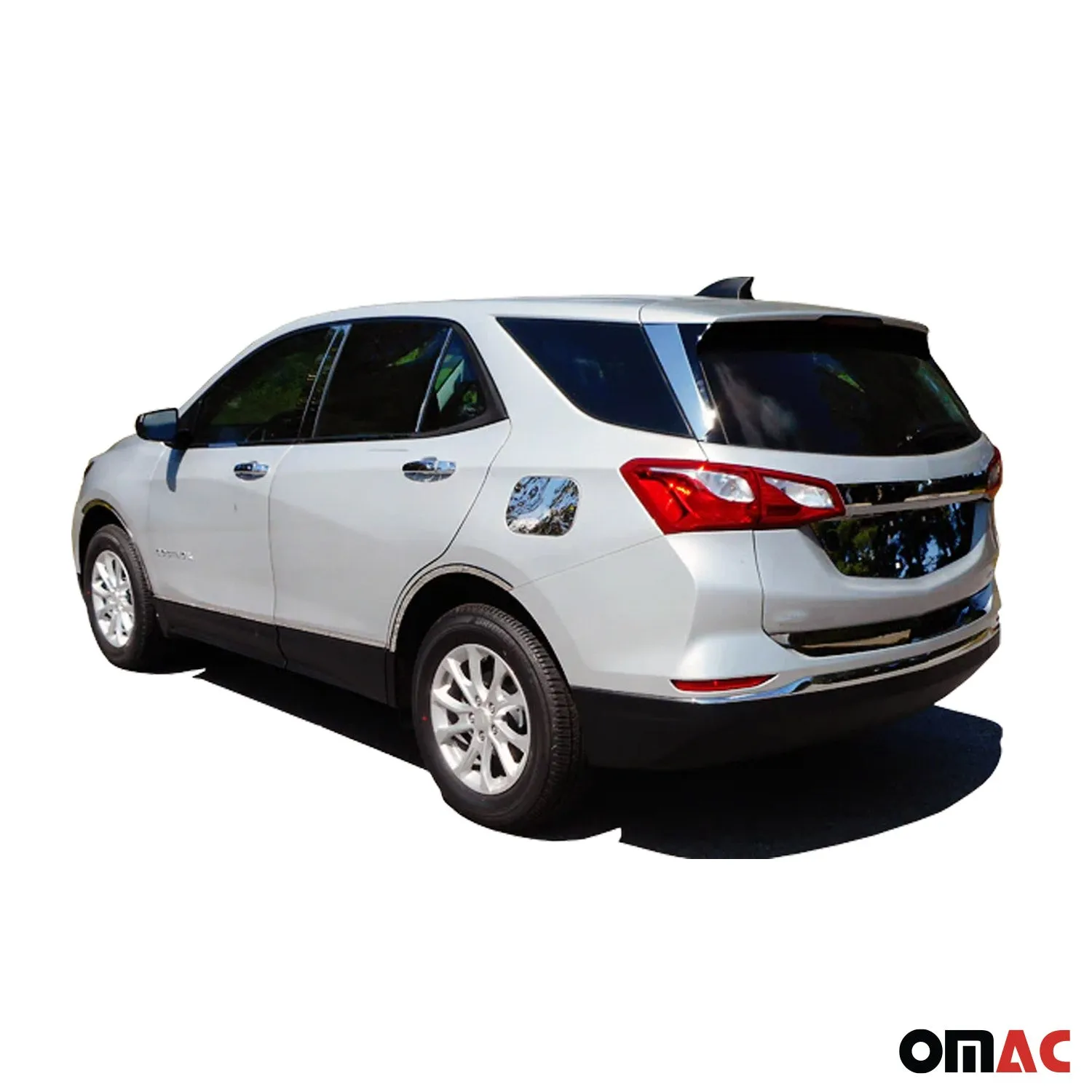 2018-2023 Chevrolet Equinox Rear Bumper Accent 1Pc Stainless Steel Silver - Image 3