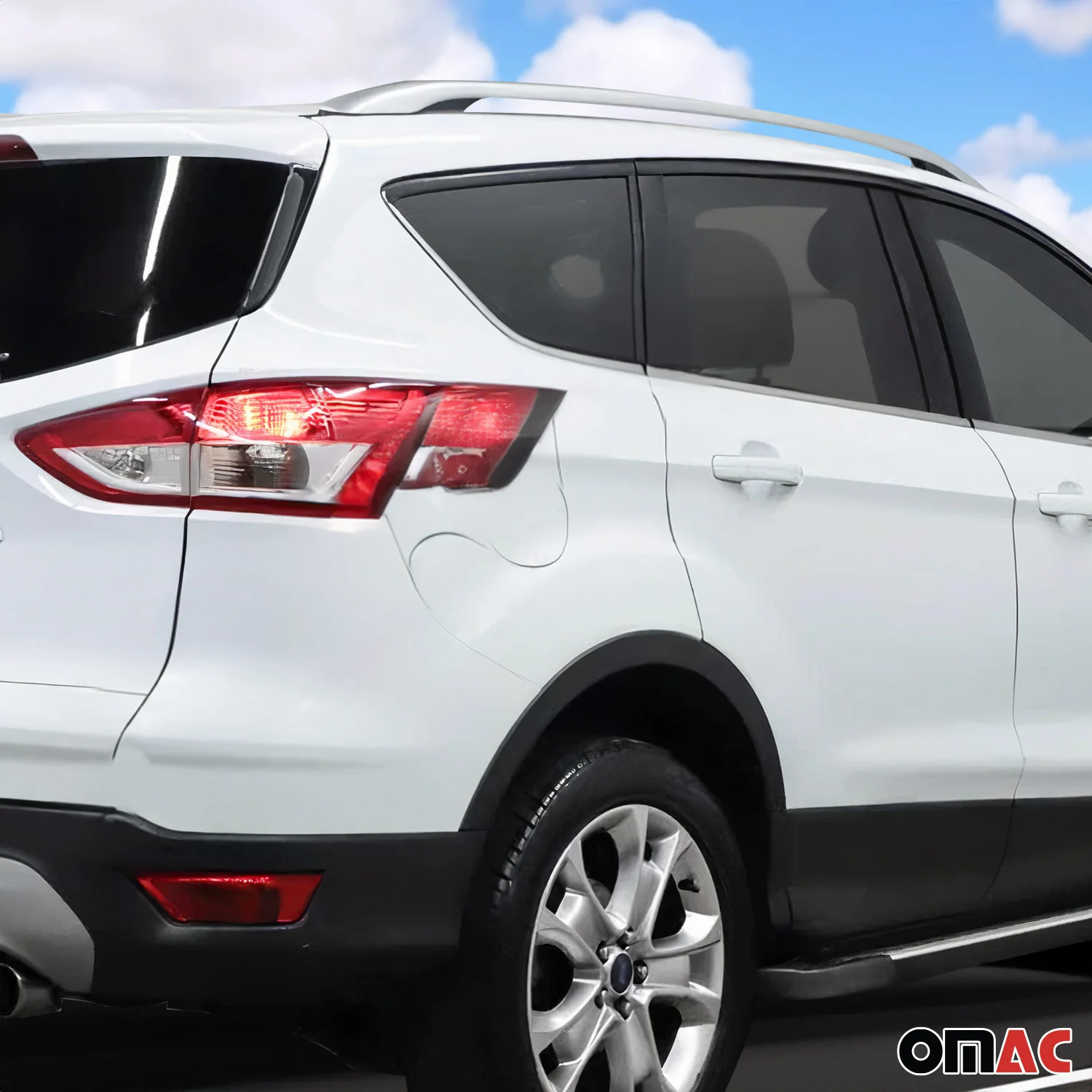 2013-2019 Ford Escape Roof Rack Rails Side Rails Silver - Image 7