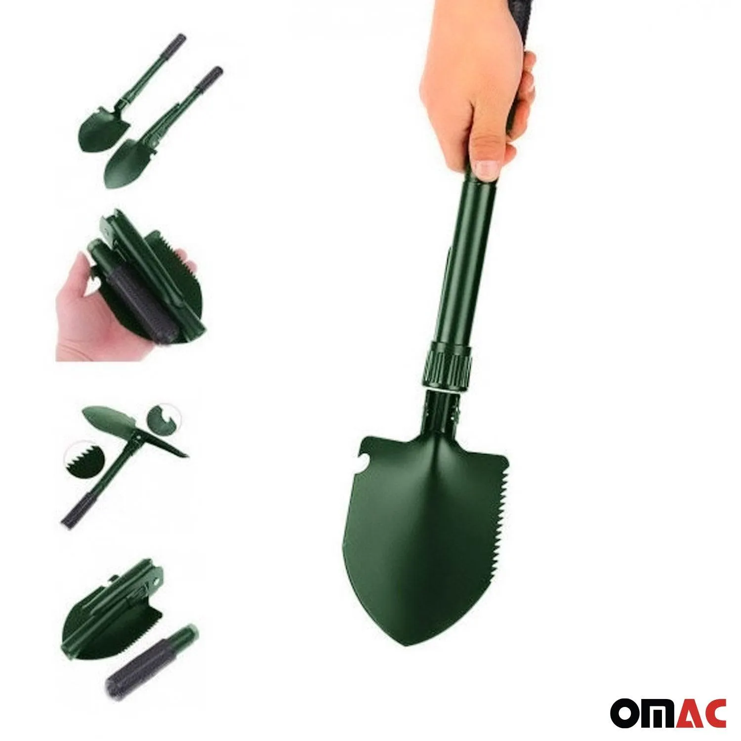 Multi-function Folding Shovel Survival Outdoor Camping Shovel Spade Garden - Image 4