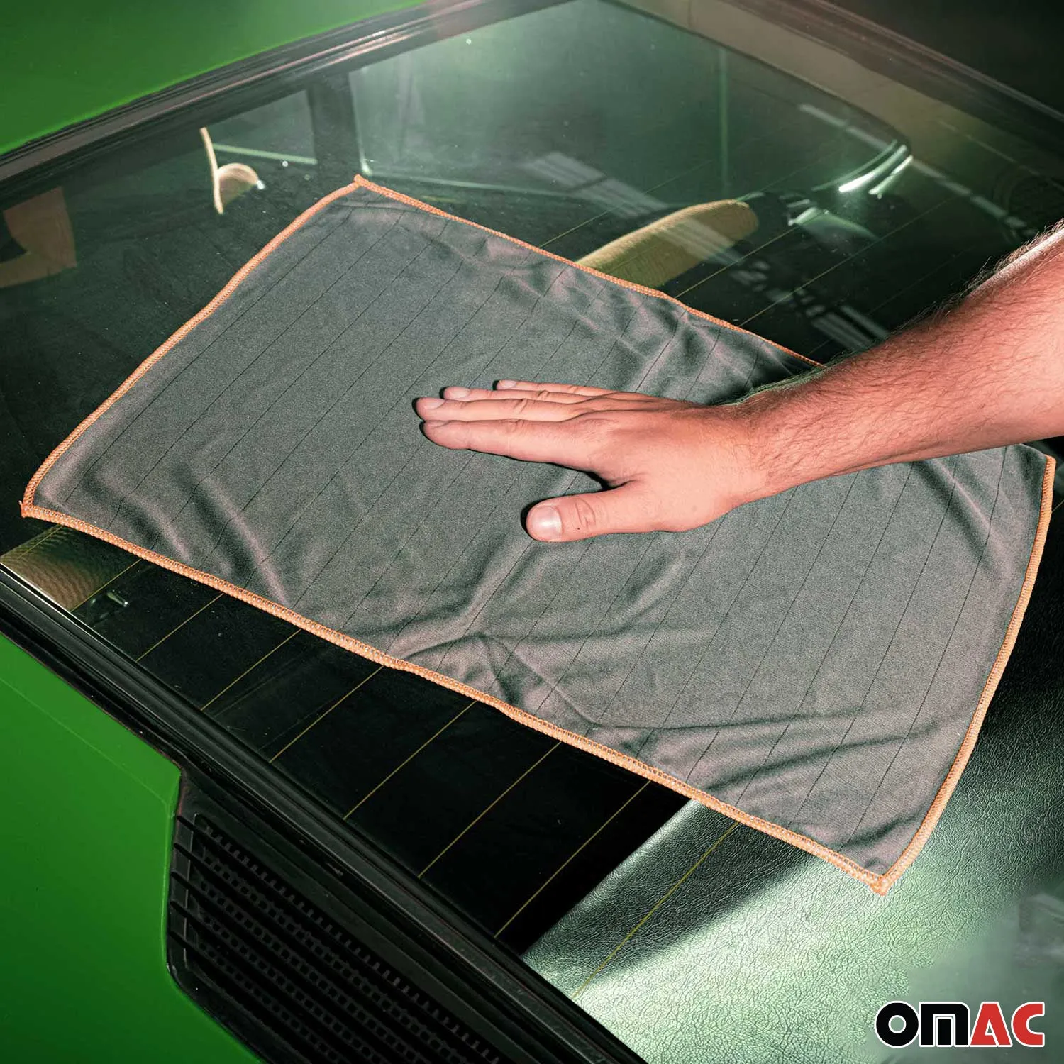Premium Carbon Fiber Cloth Cleaning No-Scratch Rag Car Polishing Auto Detailing - Image 4