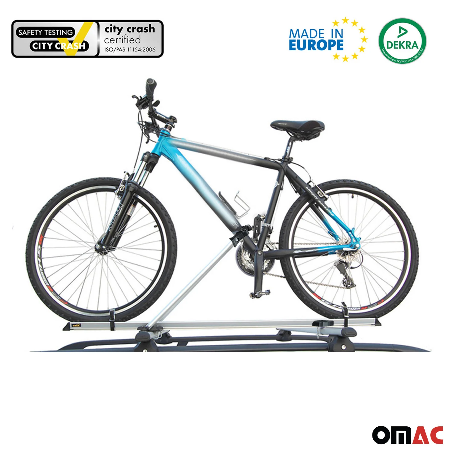 Pro Bike Carrier Roof Mount Aluminum Bicycle Rack Cycling Holder Car Truck SUV - Image 2