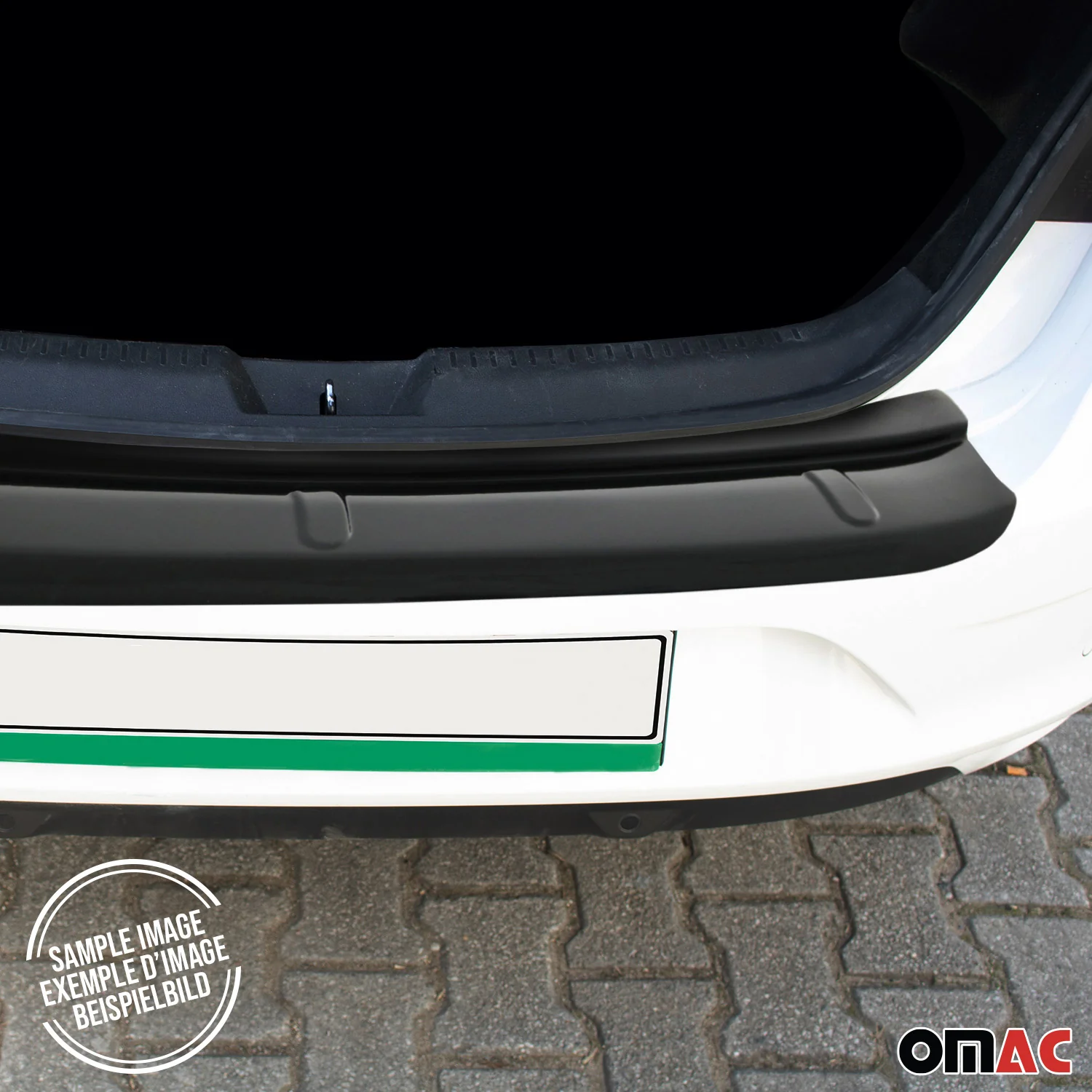 2019-2021 Hyundai Tucson Rear Bumper Guard Acrylic Black - Image 7