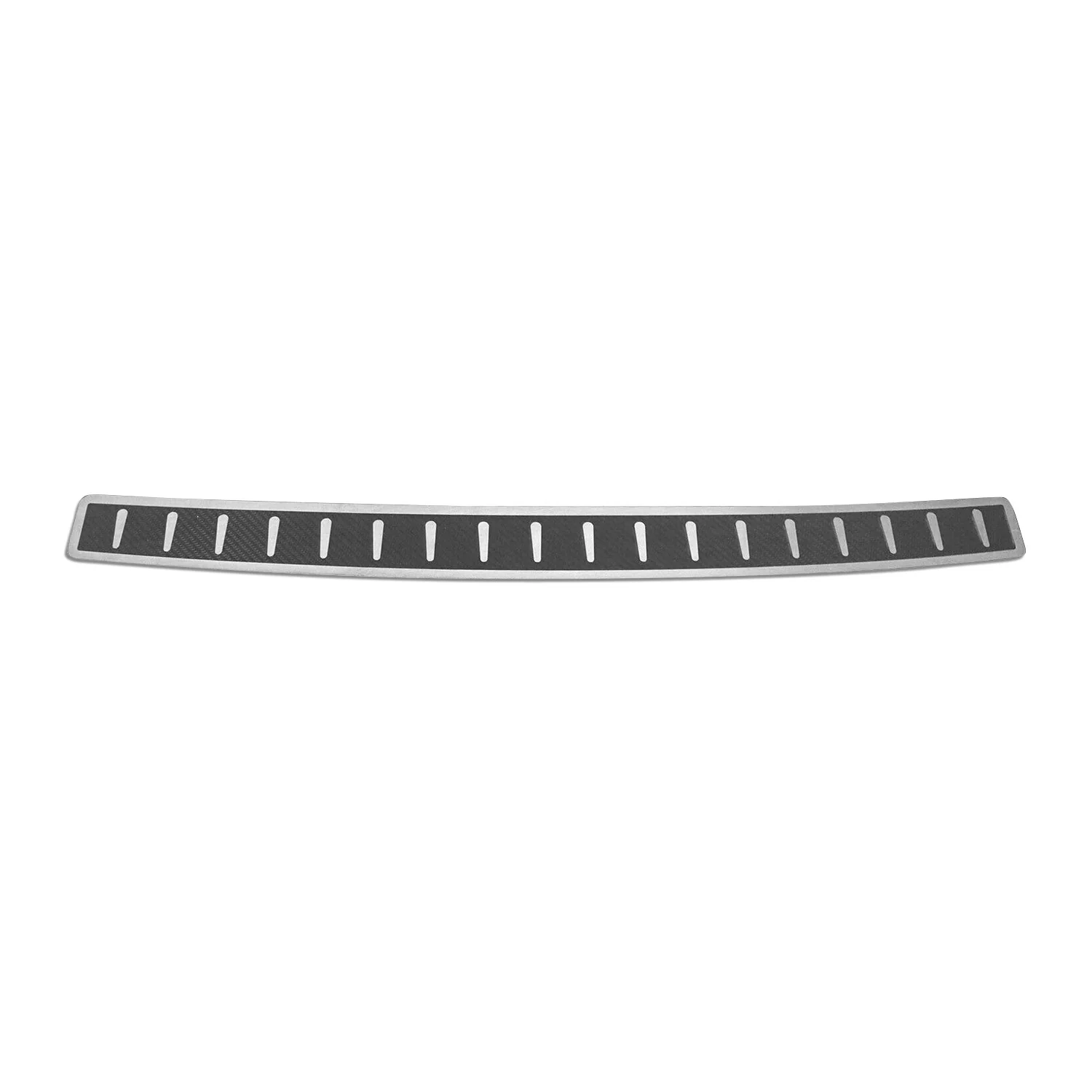 2015-2019 Volkswagen Golf SportWagen Rear Bumper Sill Cover Guard Stainless Steel - Image 2