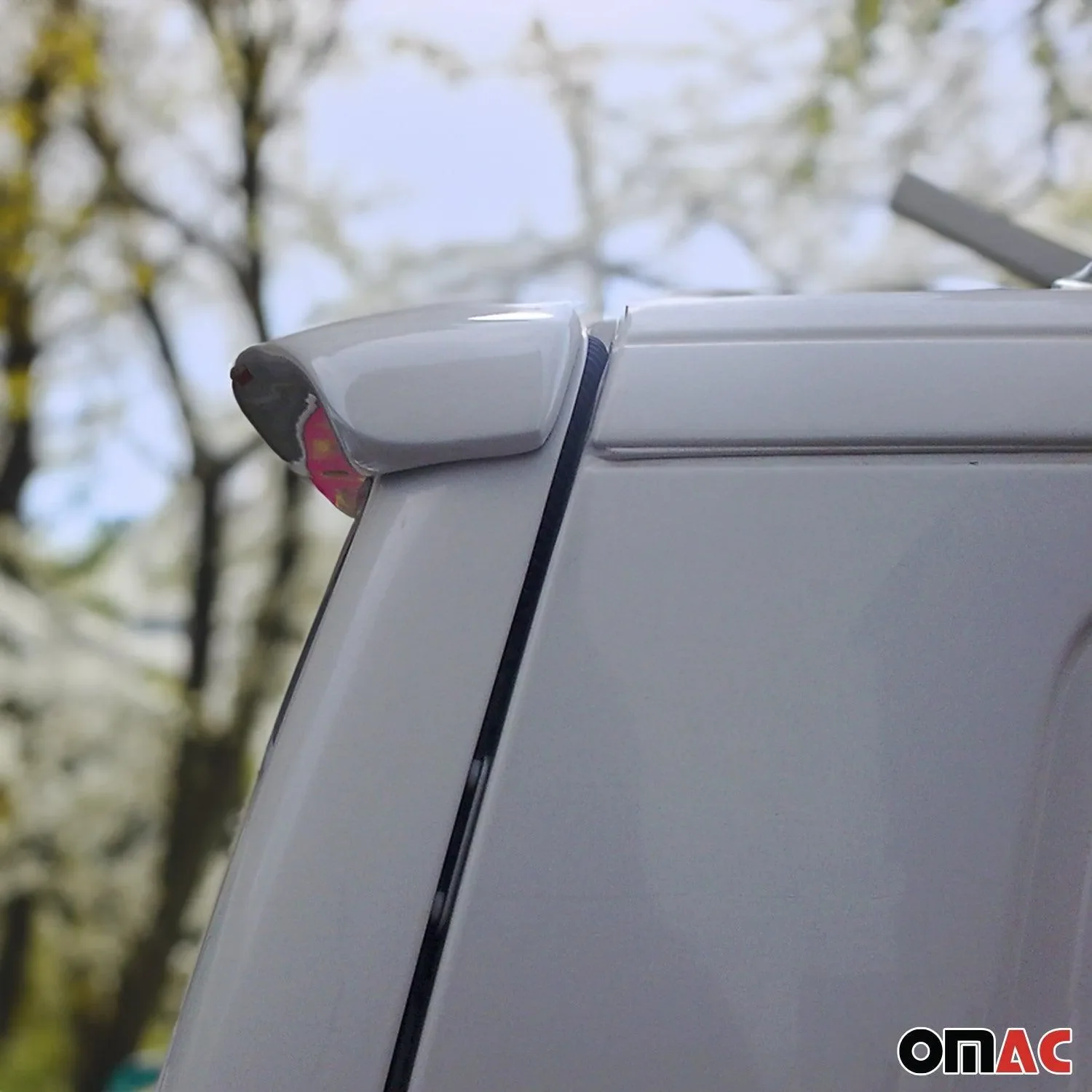 1993-2003 VW Eurovan Rear Trunk Spoiler Wing White 1Pc - Image 4