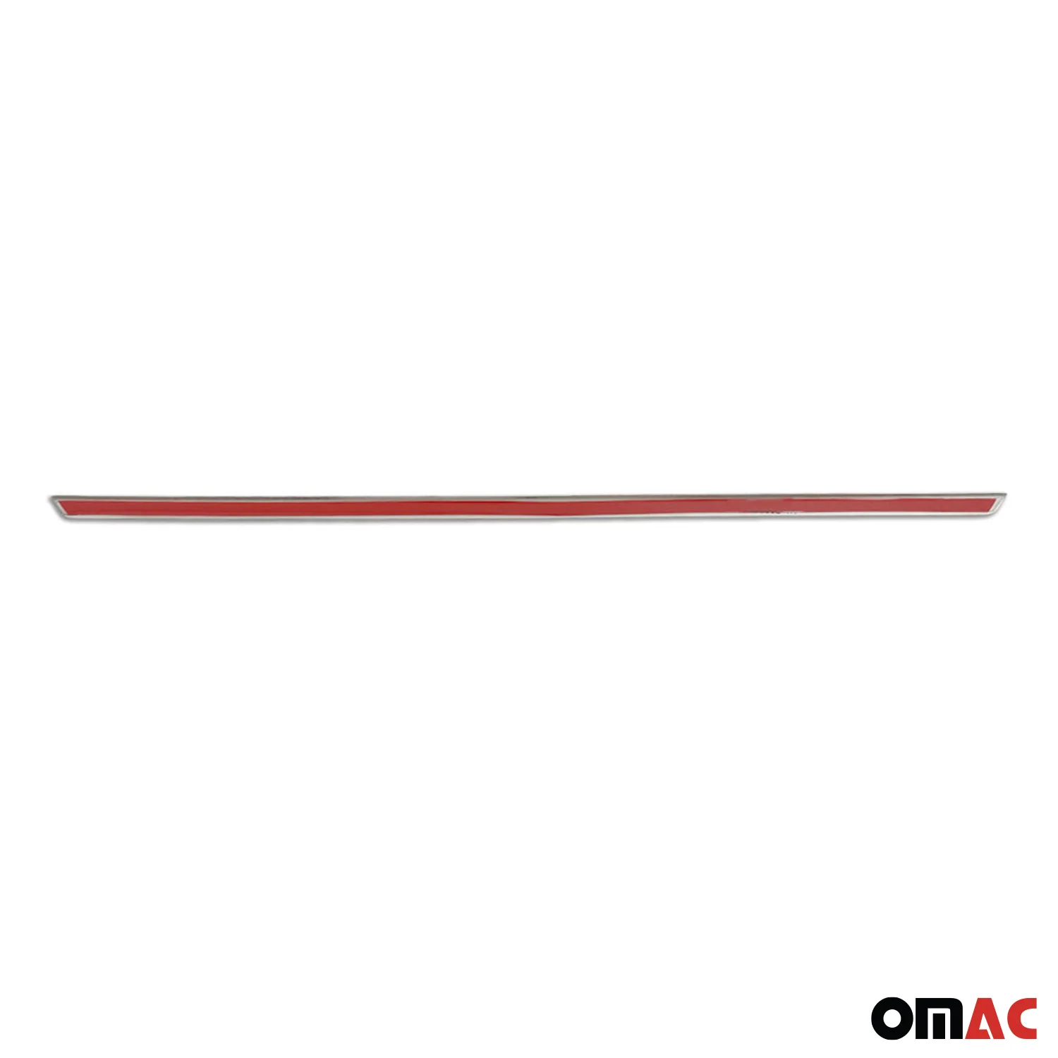 2005-2013 Chevrolet Corvette Rear Trunk Lid Molding Trim S. Steel Chrome - Image 5