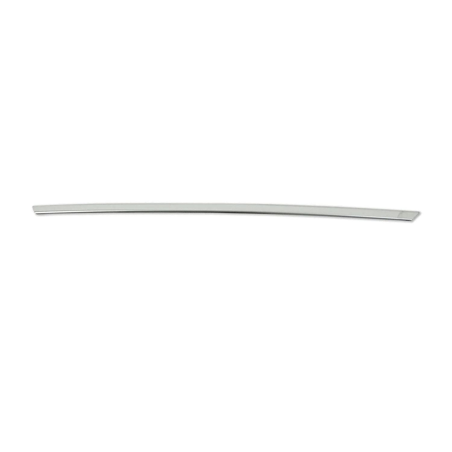 2005-2013 Chevrolet Corvette Rear Trunk Lid Molding Trim S. Steel Chrome - Image 6