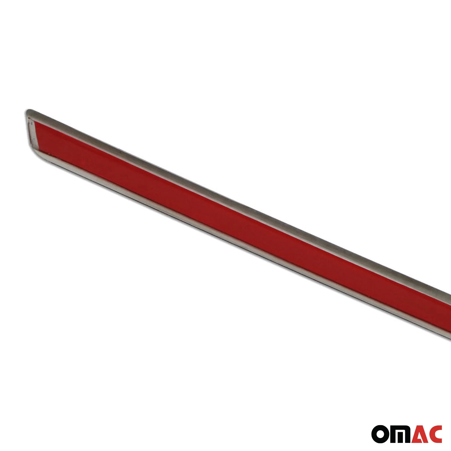 2005-2013 Chevrolet Corvette Rear Trunk Lid Molding Trim S. Steel Chrome - Image 8