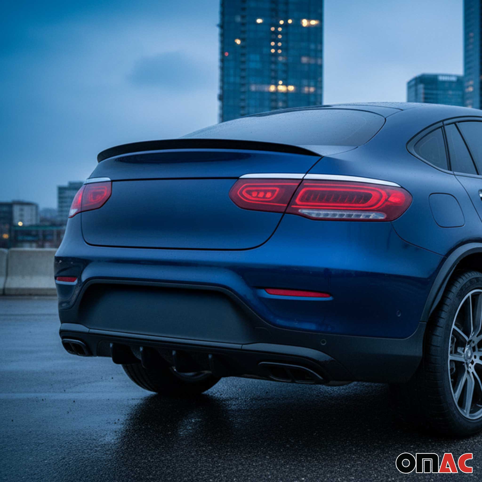 2020-2022 Mercedes GLC Class Coupe C253 Rear Trunk Spoiler Wing - Image 2
