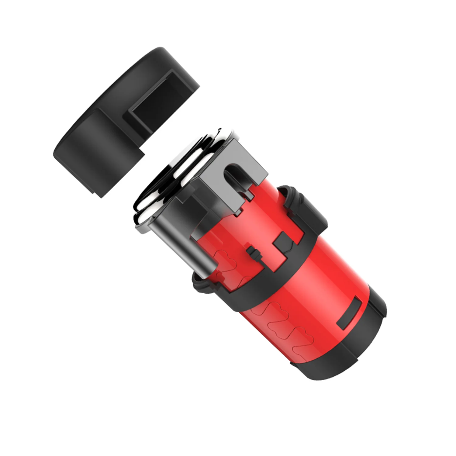 Red Air Horn x2 with Compressor - Image 6