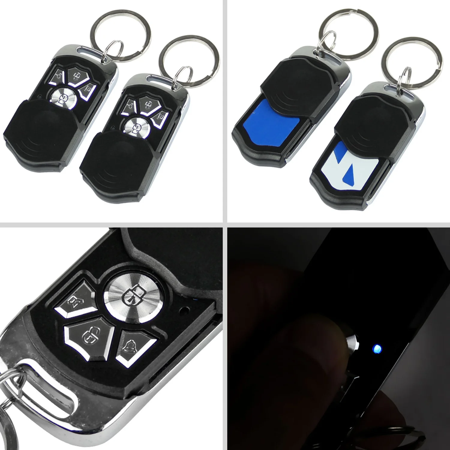 Remote Keyless Power Door Lock/Unlock Entry Kit 4-Function Remote Controls - Image 7