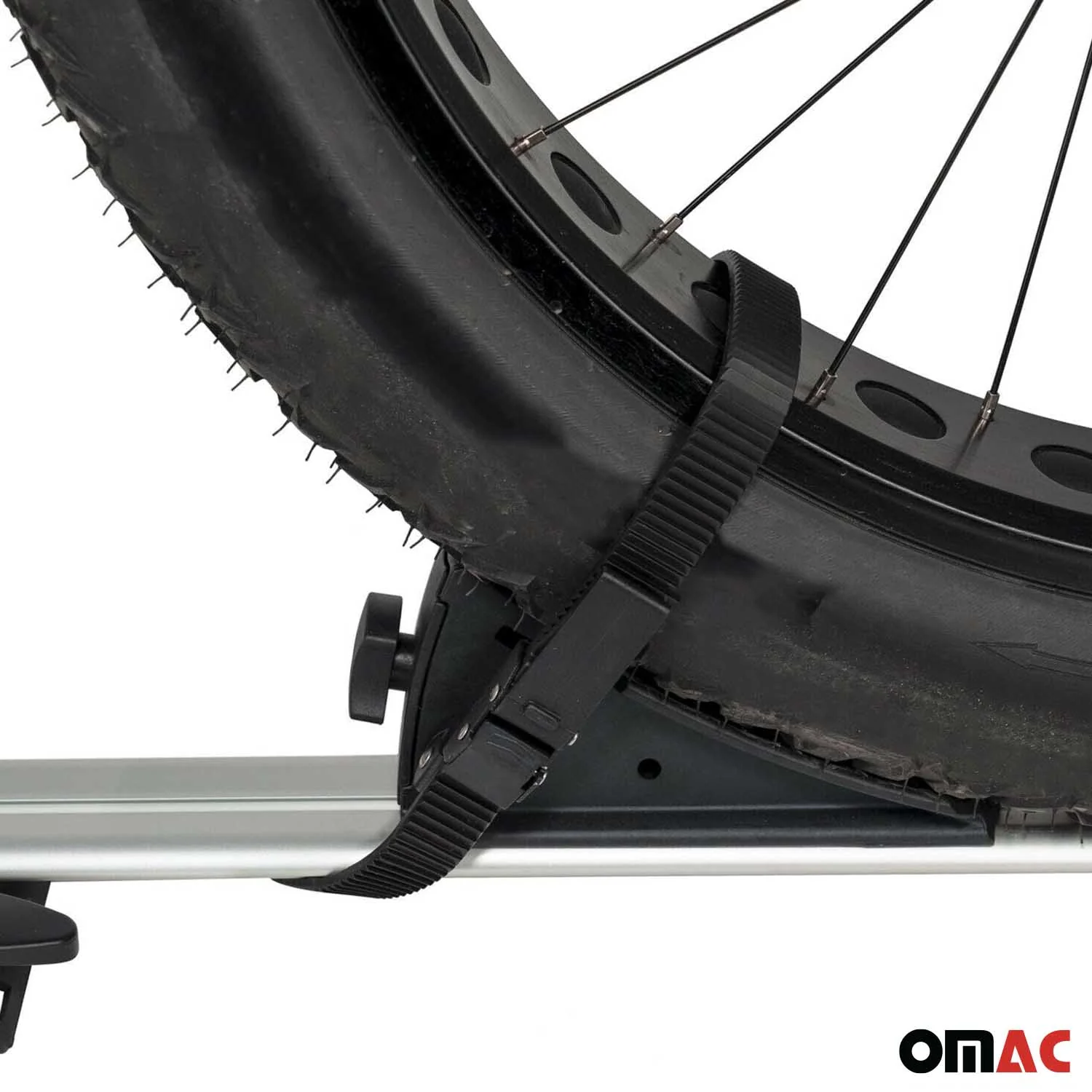 Roof Bicycle Rack Bike Carrier Alu. Upright With Optional 0,6x6 inch Fork Kit - Image 4