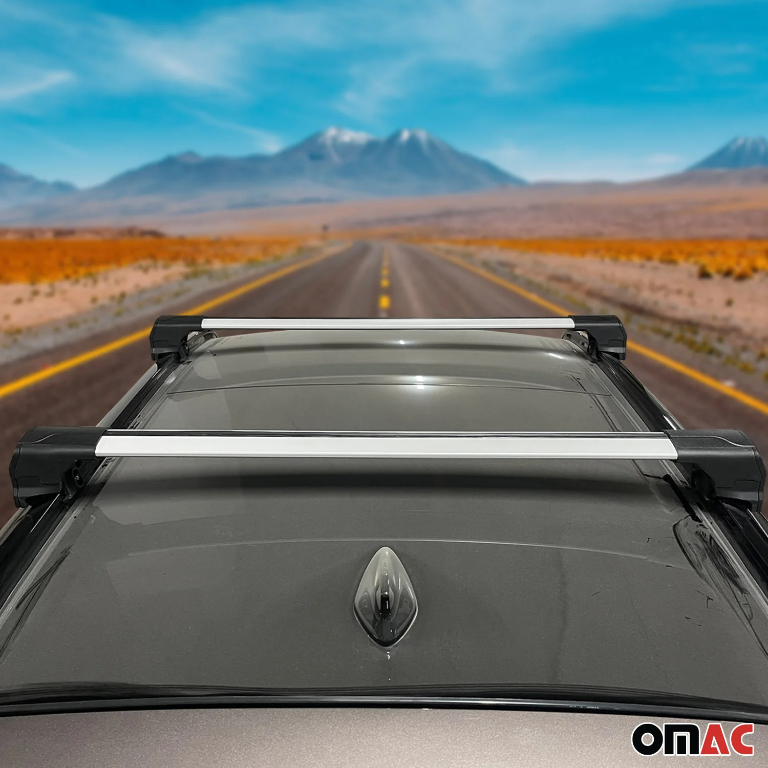 2009-2017 Audi Q5 Roof Rack Cross Bars Silver - Image 6