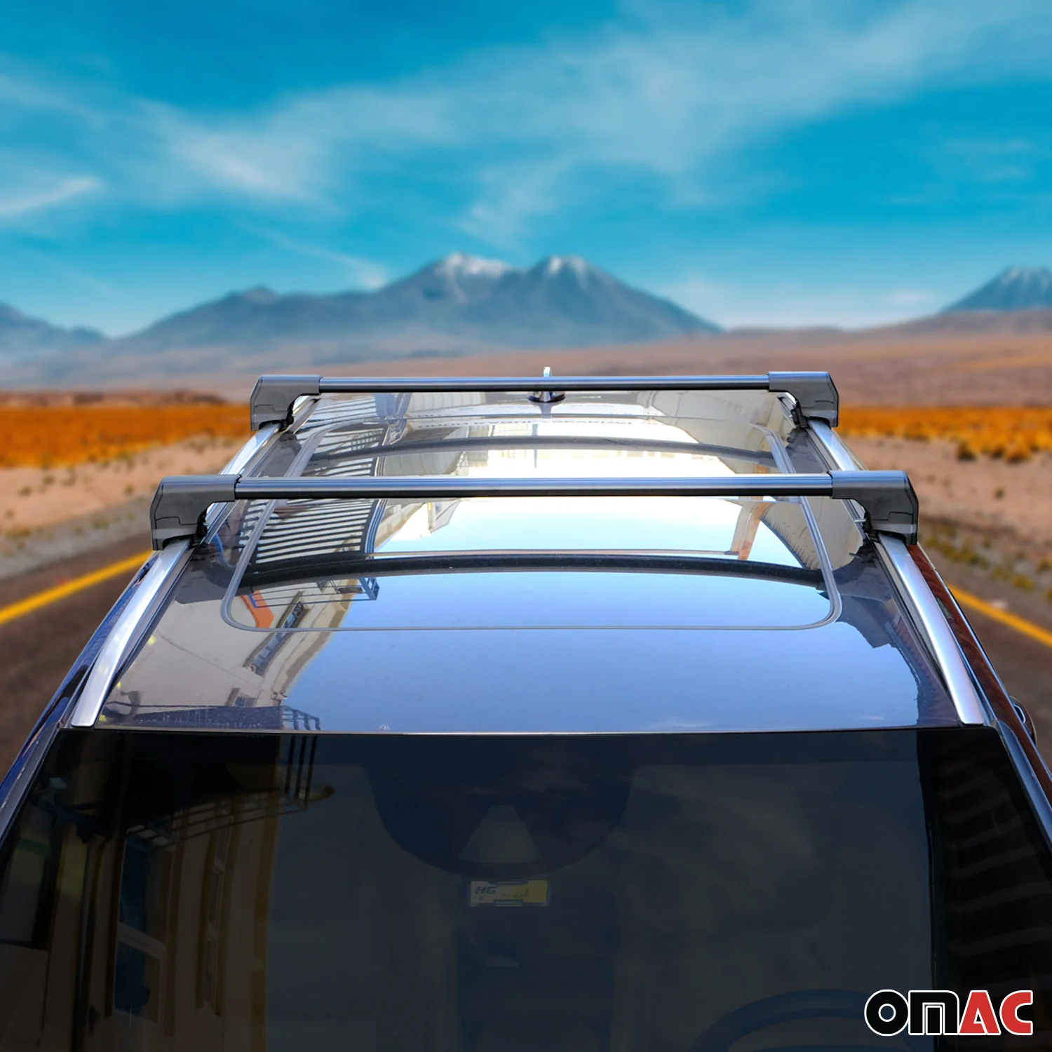 2014-2018 BMW X5 F15 F85 Roof Rack Cross Bars Black - Image 6