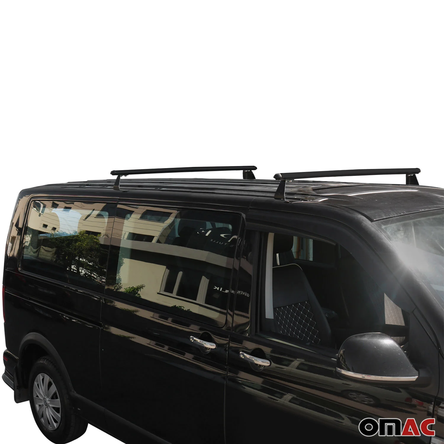 2015-2022 RAM ProMaster City Roof Rack Cross Bars Black - Image 3