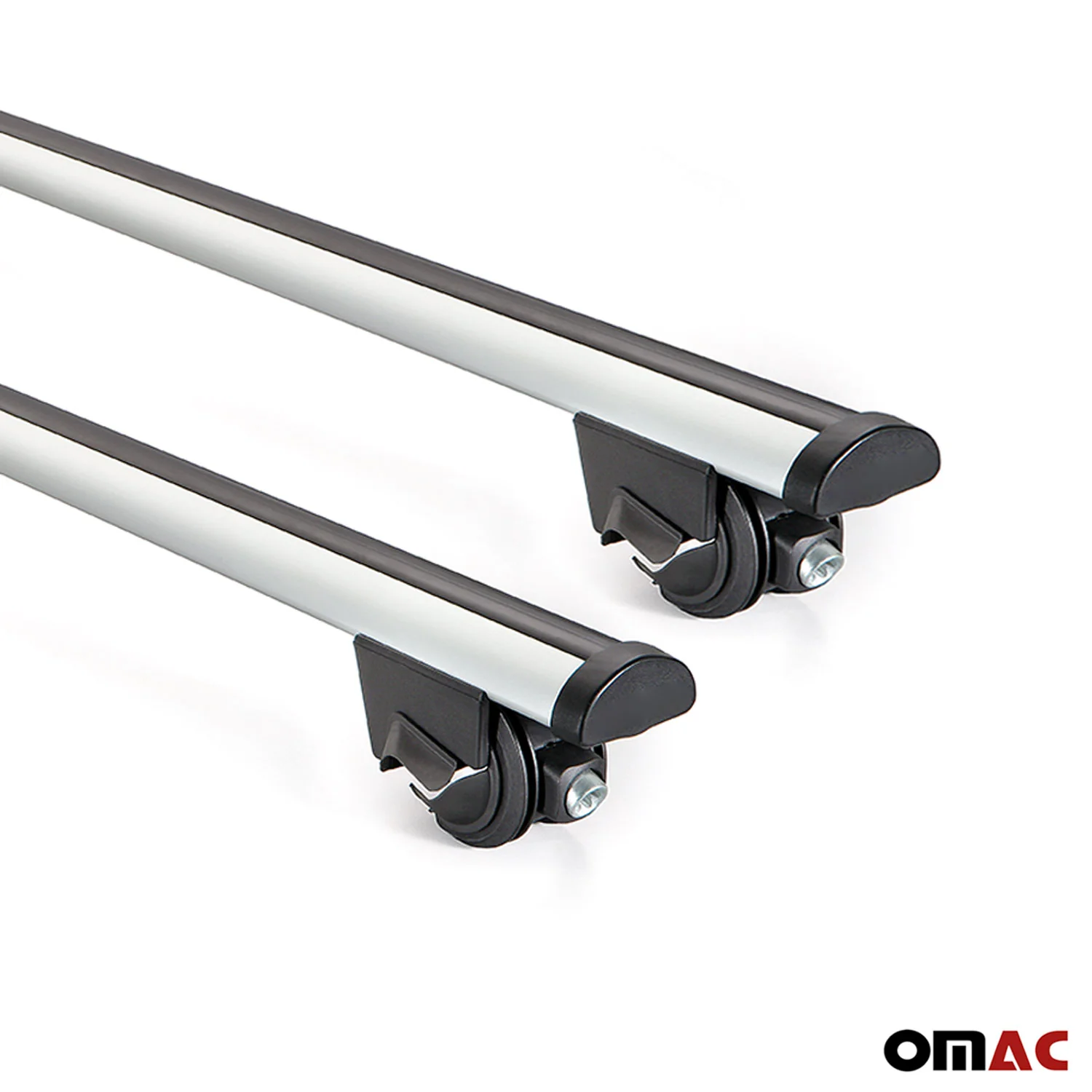 2017-2024 Mini Cooper Countryman F60 Roof Rack Cross Bars Silver - Image 12