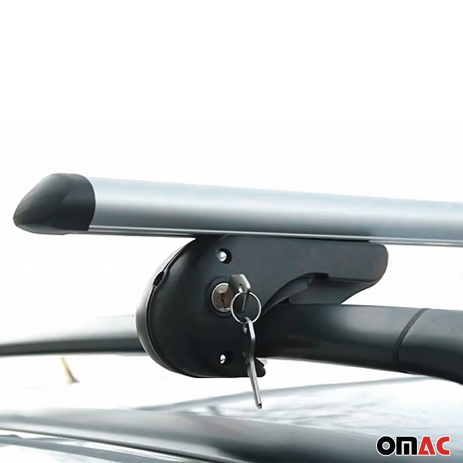 2004-2010 Kia Sportage Roof Rack Cross Bars Silver - Image 4