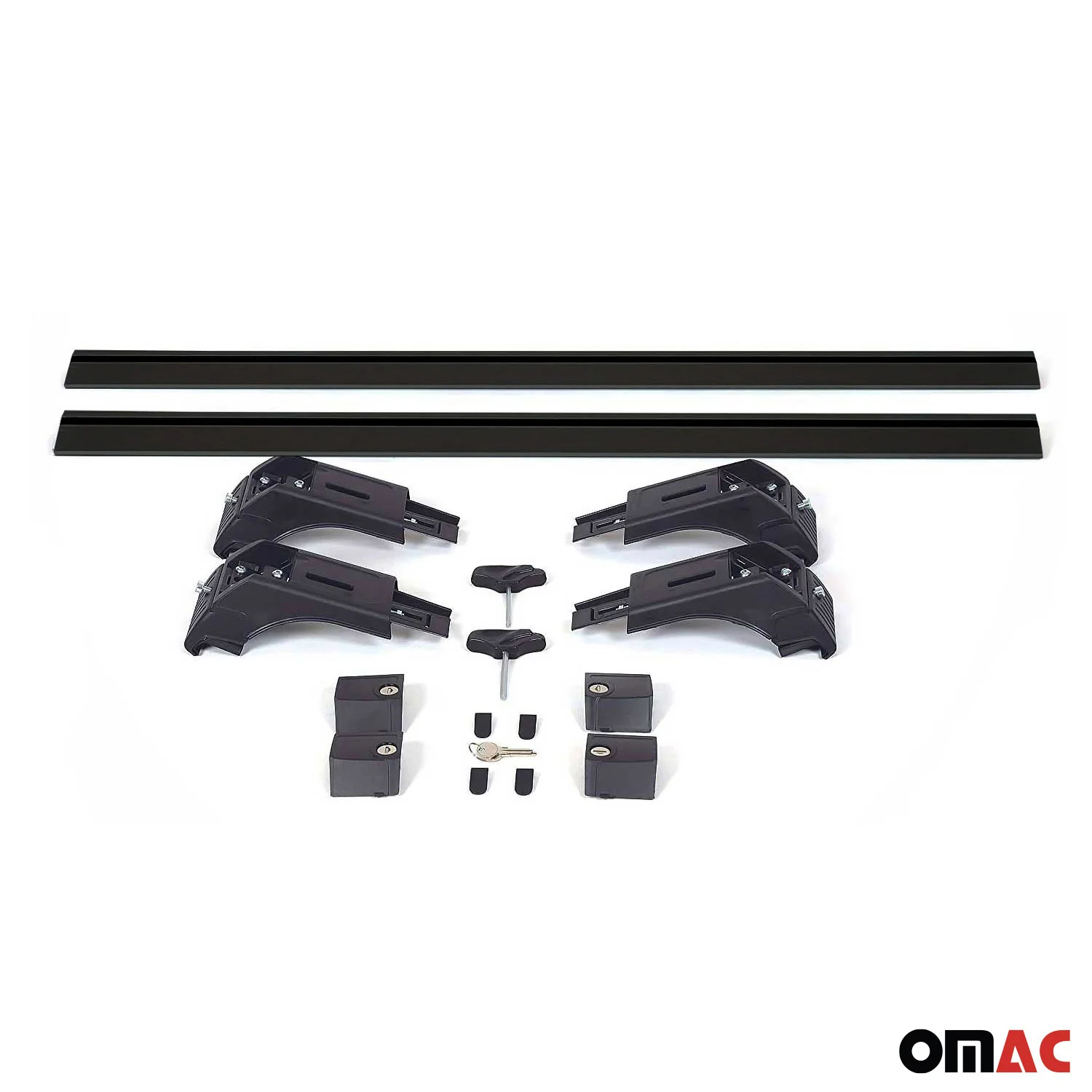 2013-2022 Chevrolet Trax Roof Rack Cross Bars Black - Image 8