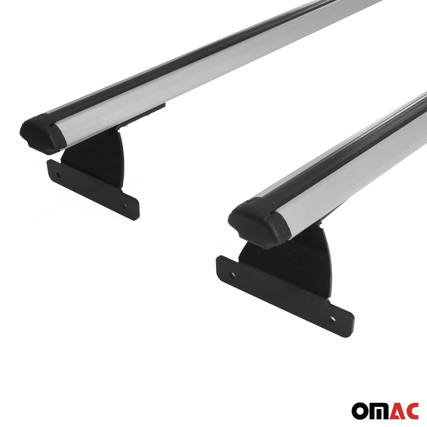 2017-2026 Jeep Compass Roof Rack Cross Bars Silver - Image 3