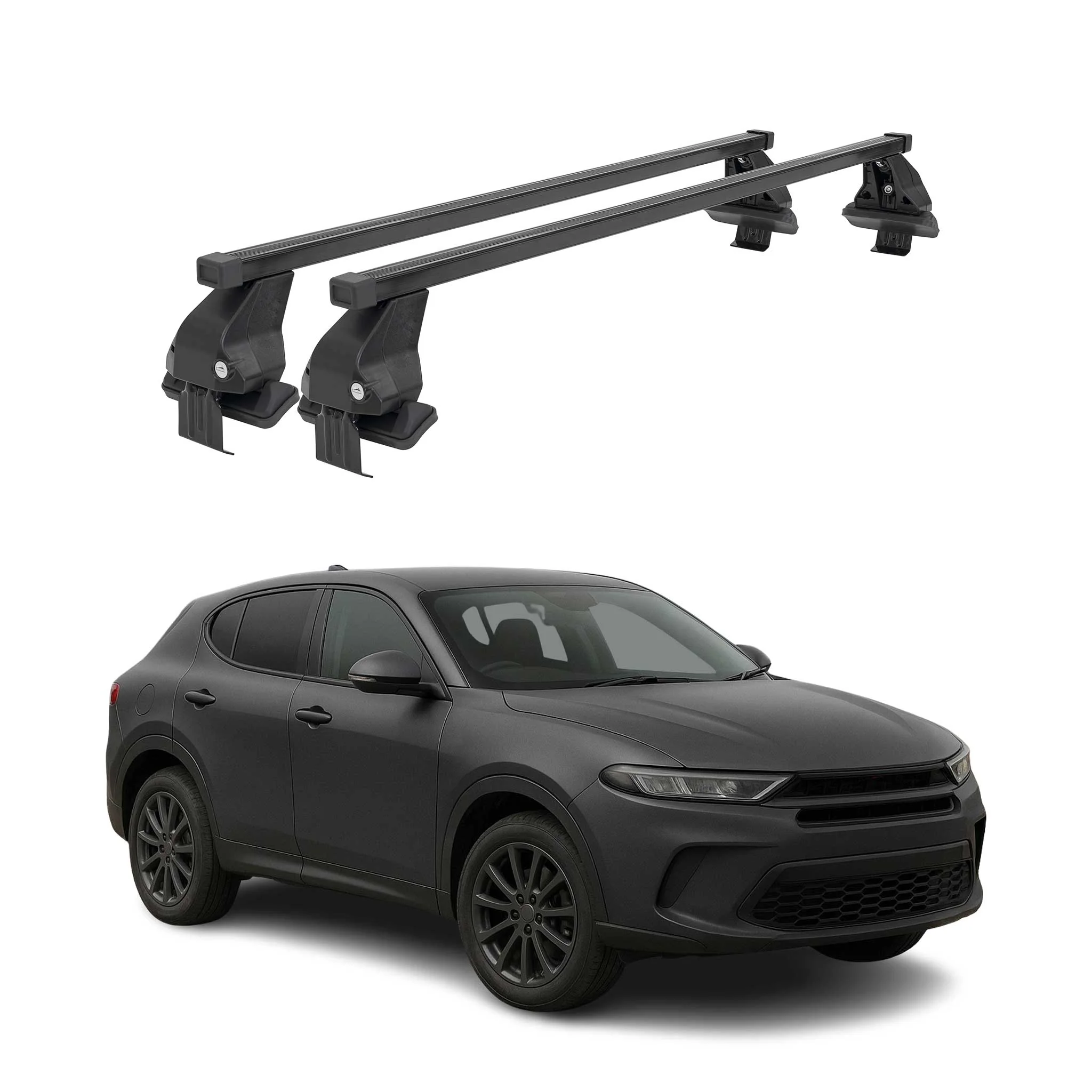 2023-2025 Dodge Hornet Roof Rack Cross Bars Black