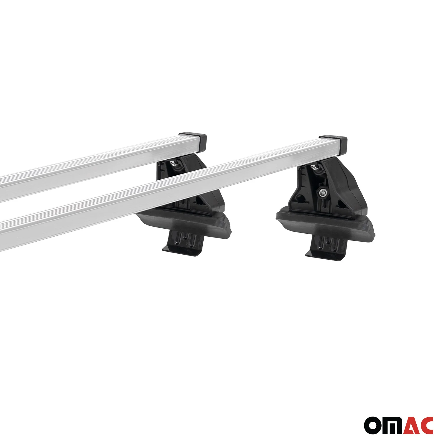 2023-2025 Dodge Hornet Roof Rack Cross Bars Silver - Image 11