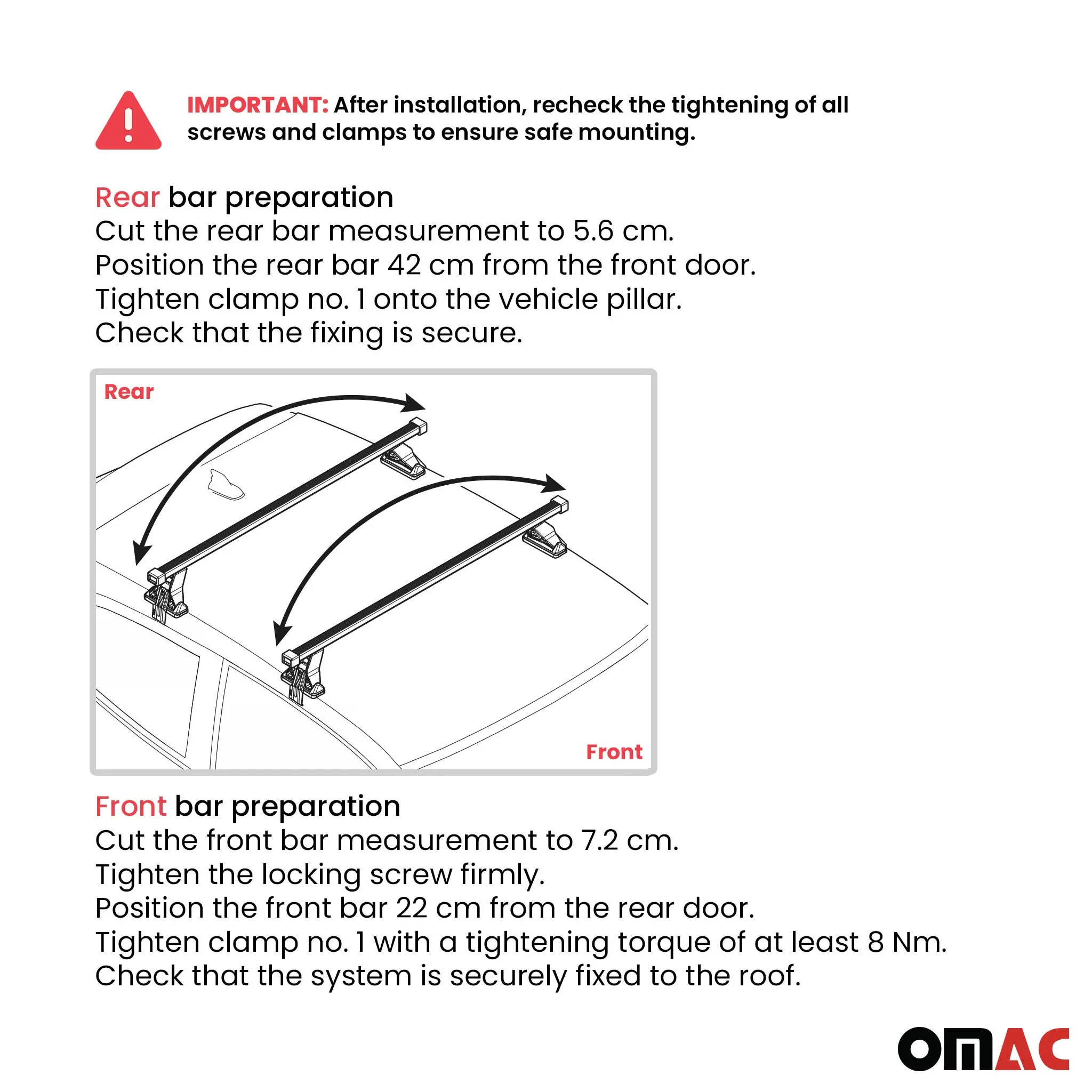 2023-2025 Dodge Hornet Roof Rack Cross Bars Silver - Image 3