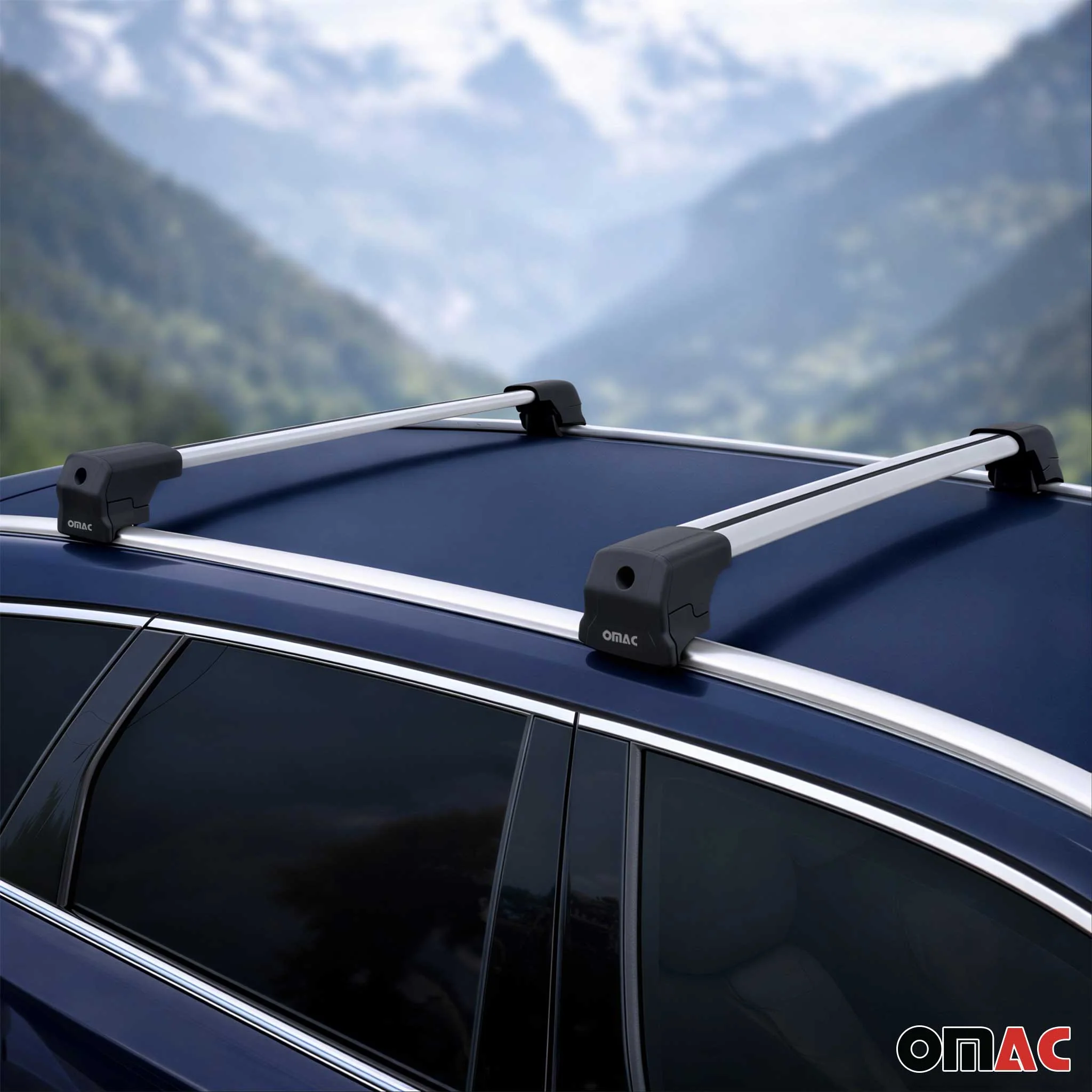 2023-2026 Kia Sportage Roof Rack Cross Bars Silver - Image 6
