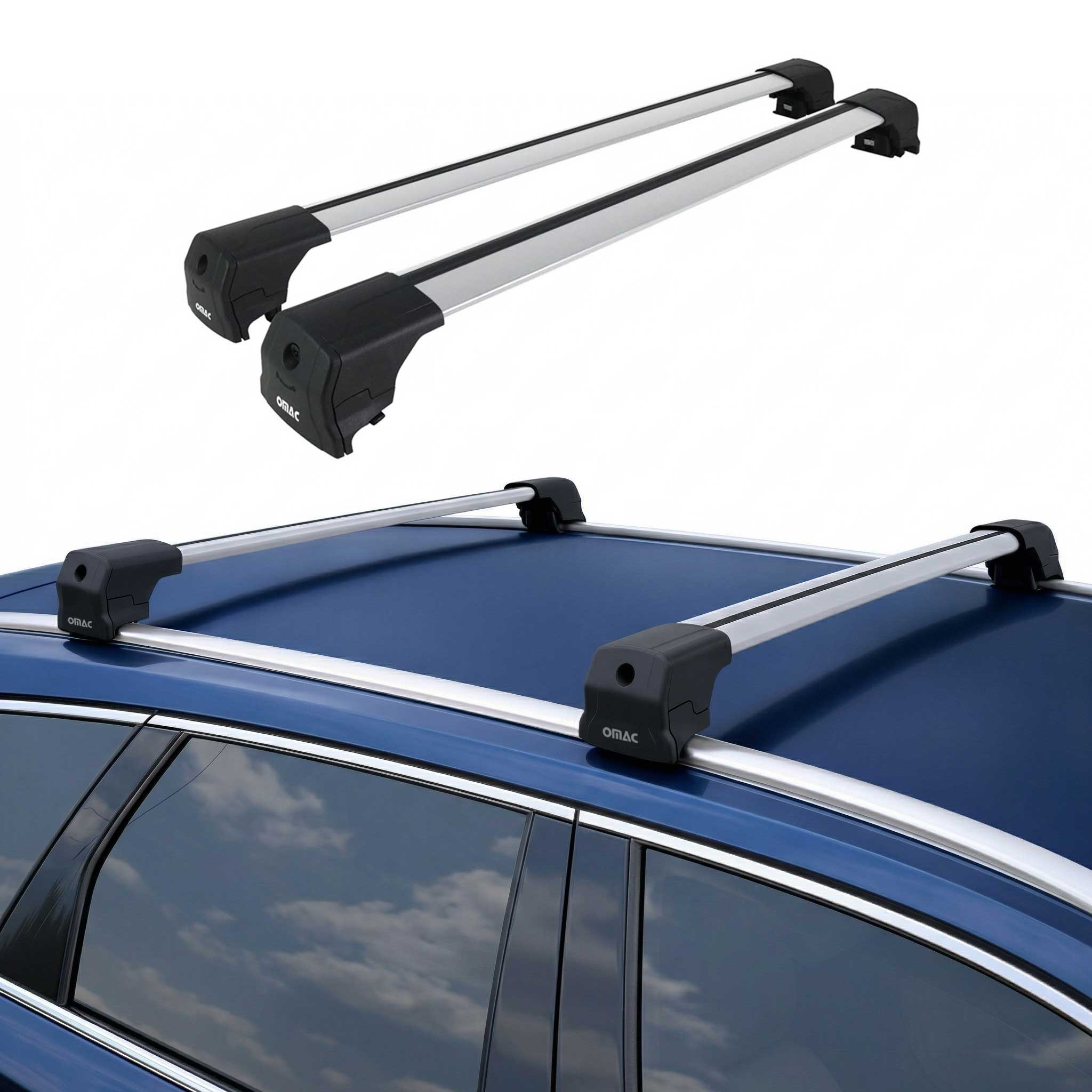 2020-2026 Mercedes Gla Class H257 Roof Rack Cross Bars Silver - Image 2