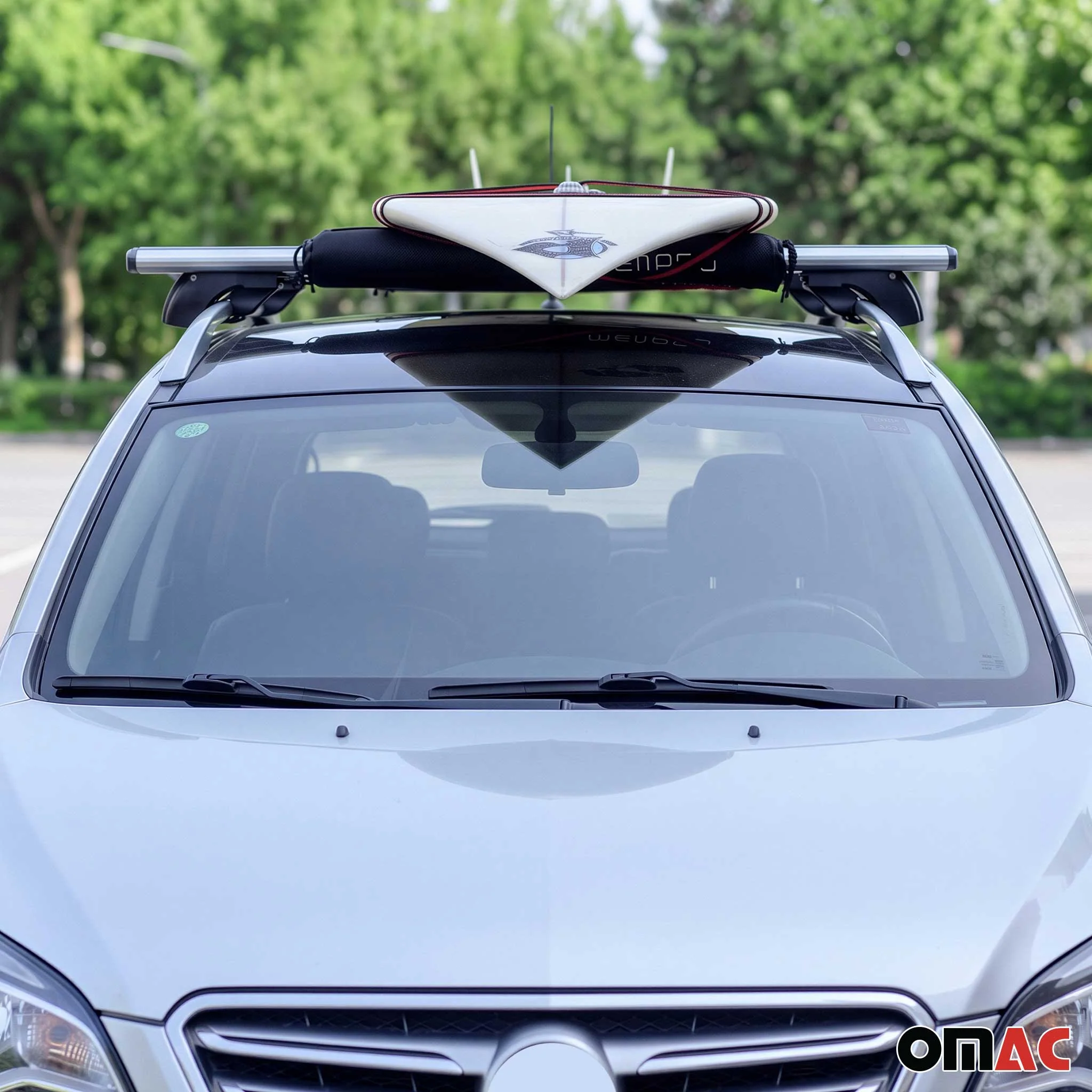 Car Roof Rack Pads Surfboard Kayak Canoe Crossbars Protection 2 Pcs Set - Image 10