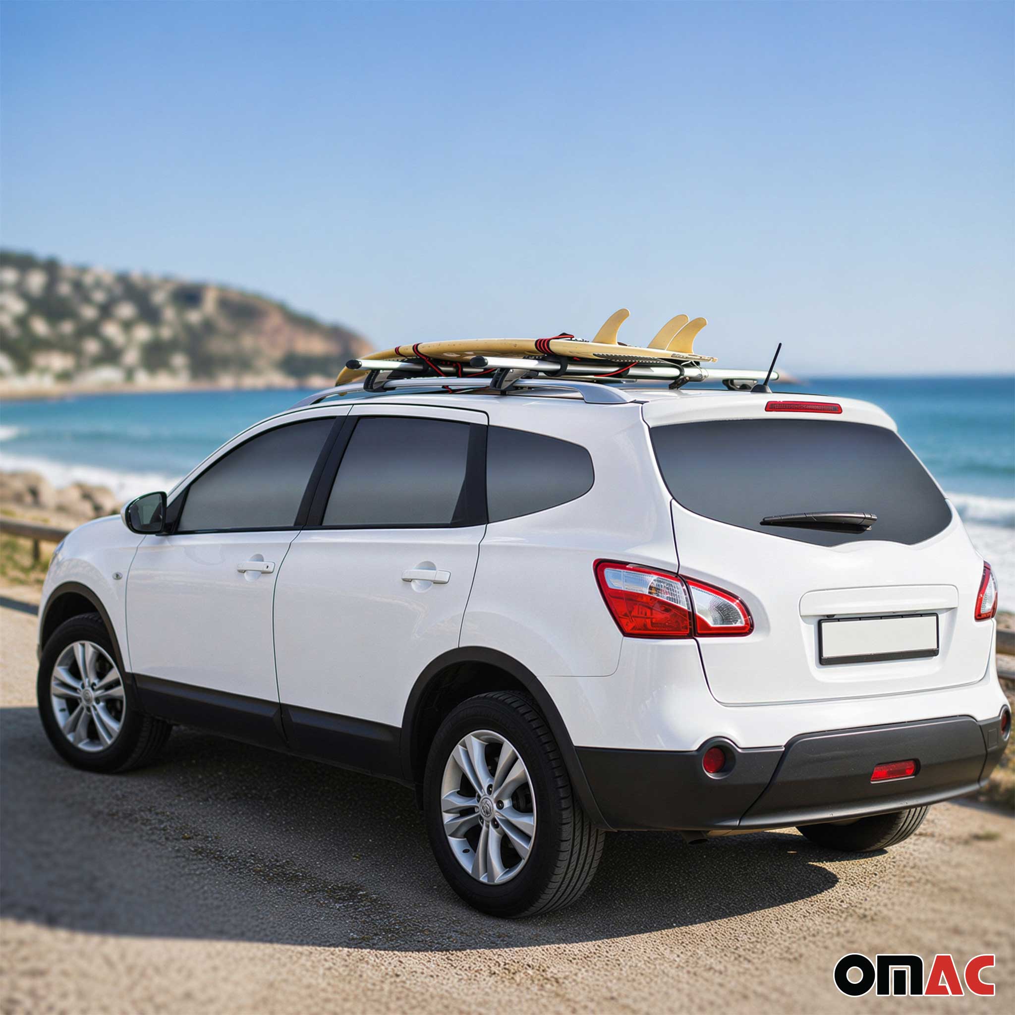 Car Roof Rack Pads Surfboard Kayak Canoe Crossbars Protection 2 Pcs Set - Image 6