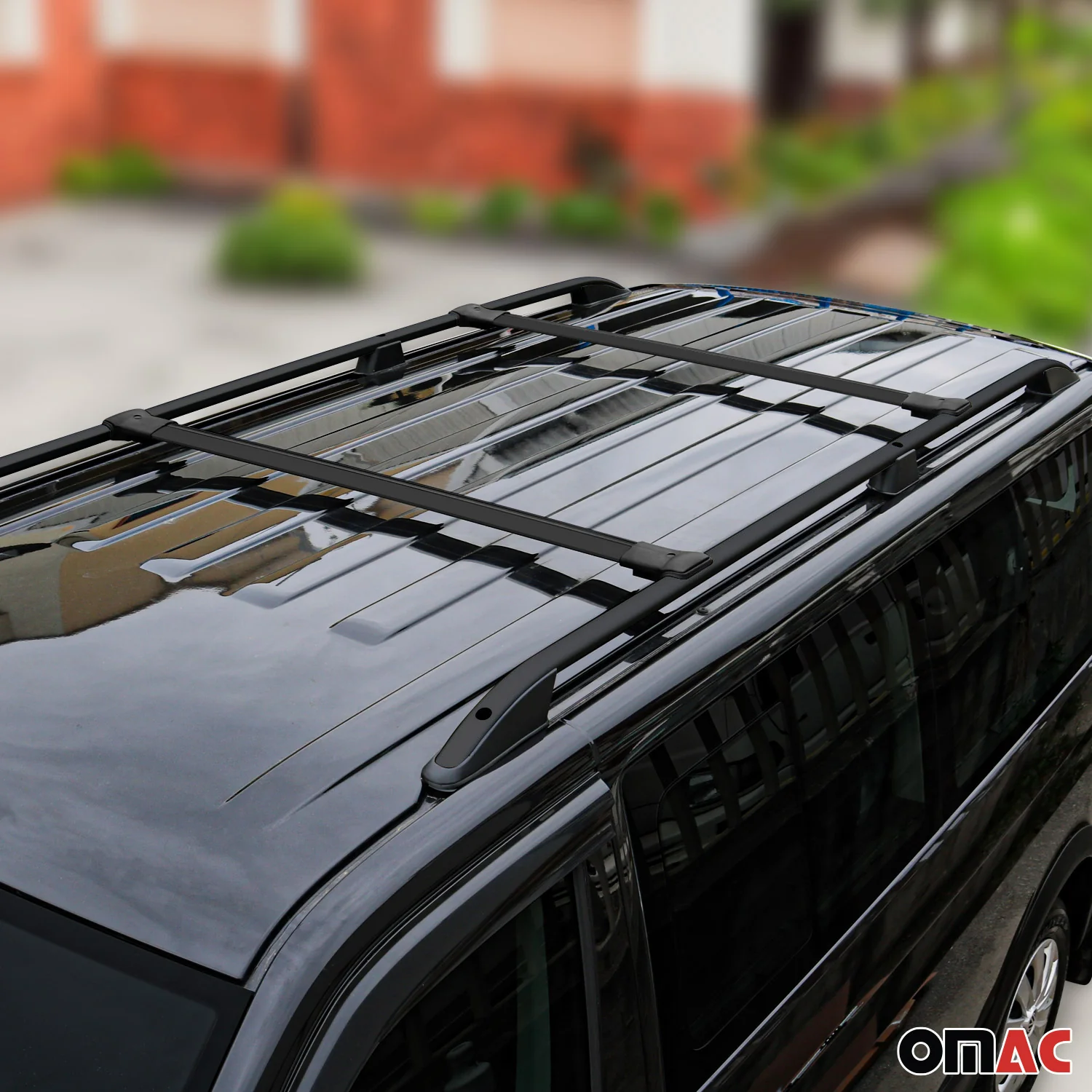 2011-2023 Mitsubishi Outlander Sport Roof Racks & Roof Rack Rails Black - Image 2