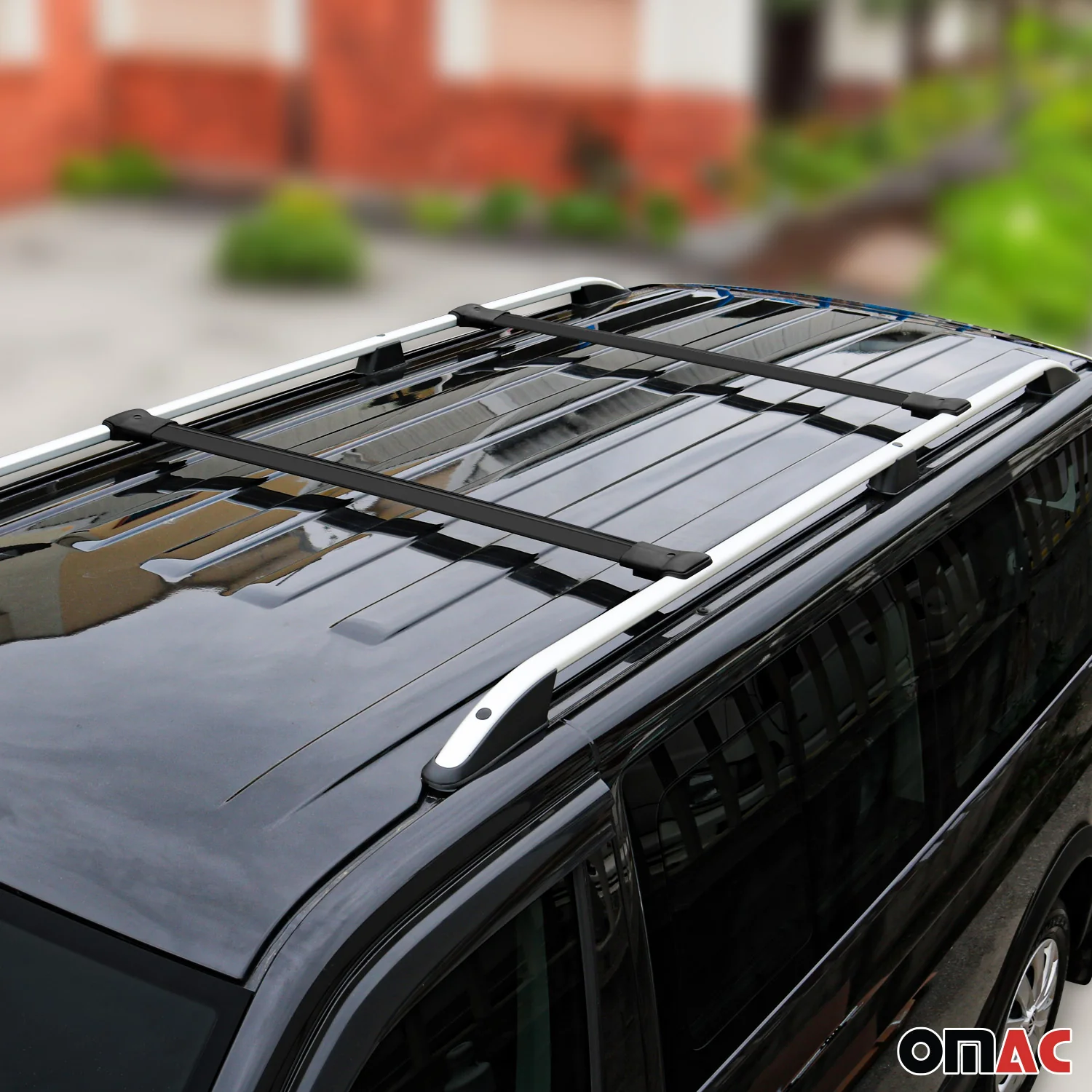 2024 Ford Ranger Roof Rack Cross Bars Black - Image 3