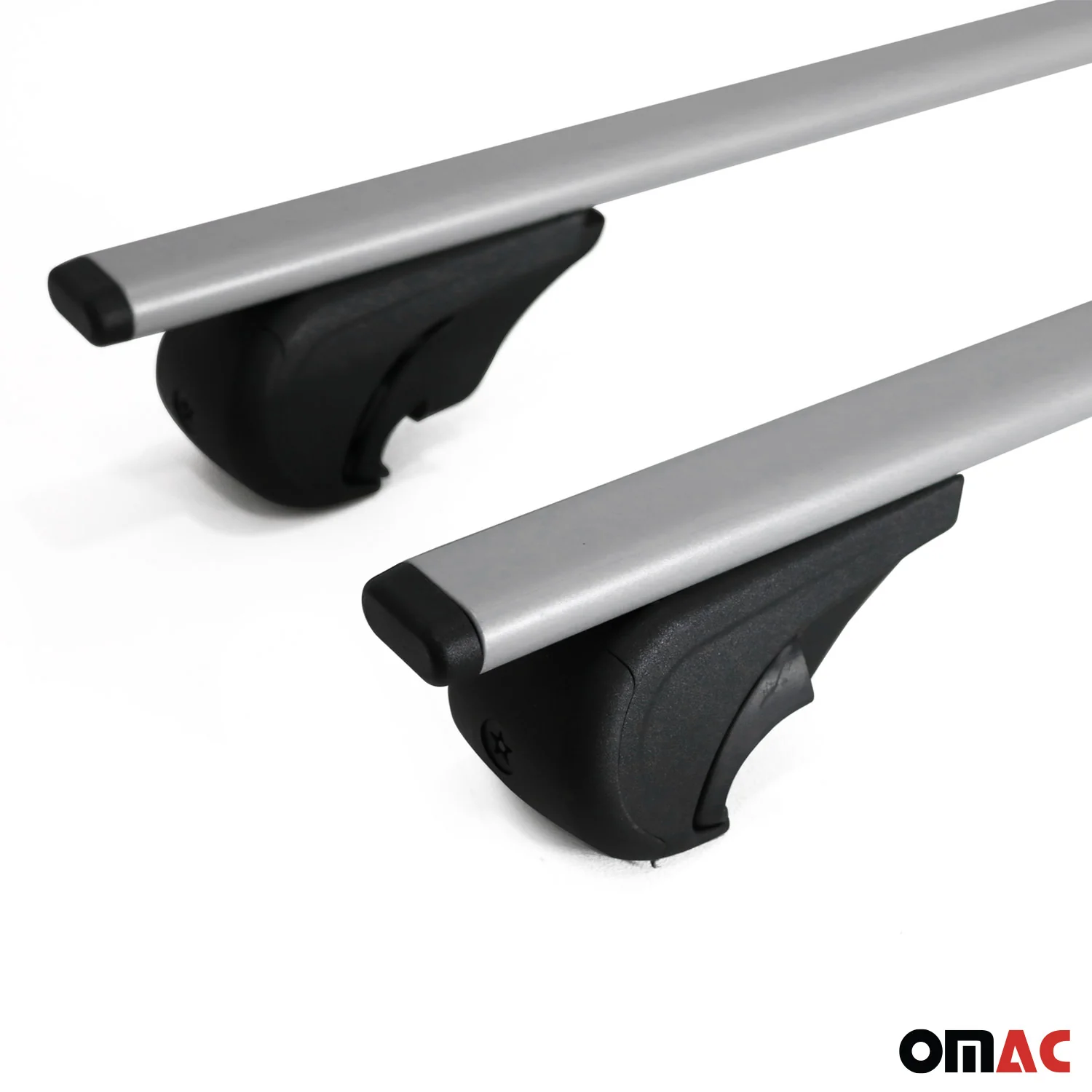 2001-2006 Hyundai Santa Fe Roof Rack Cross Bars Silver - Image 8