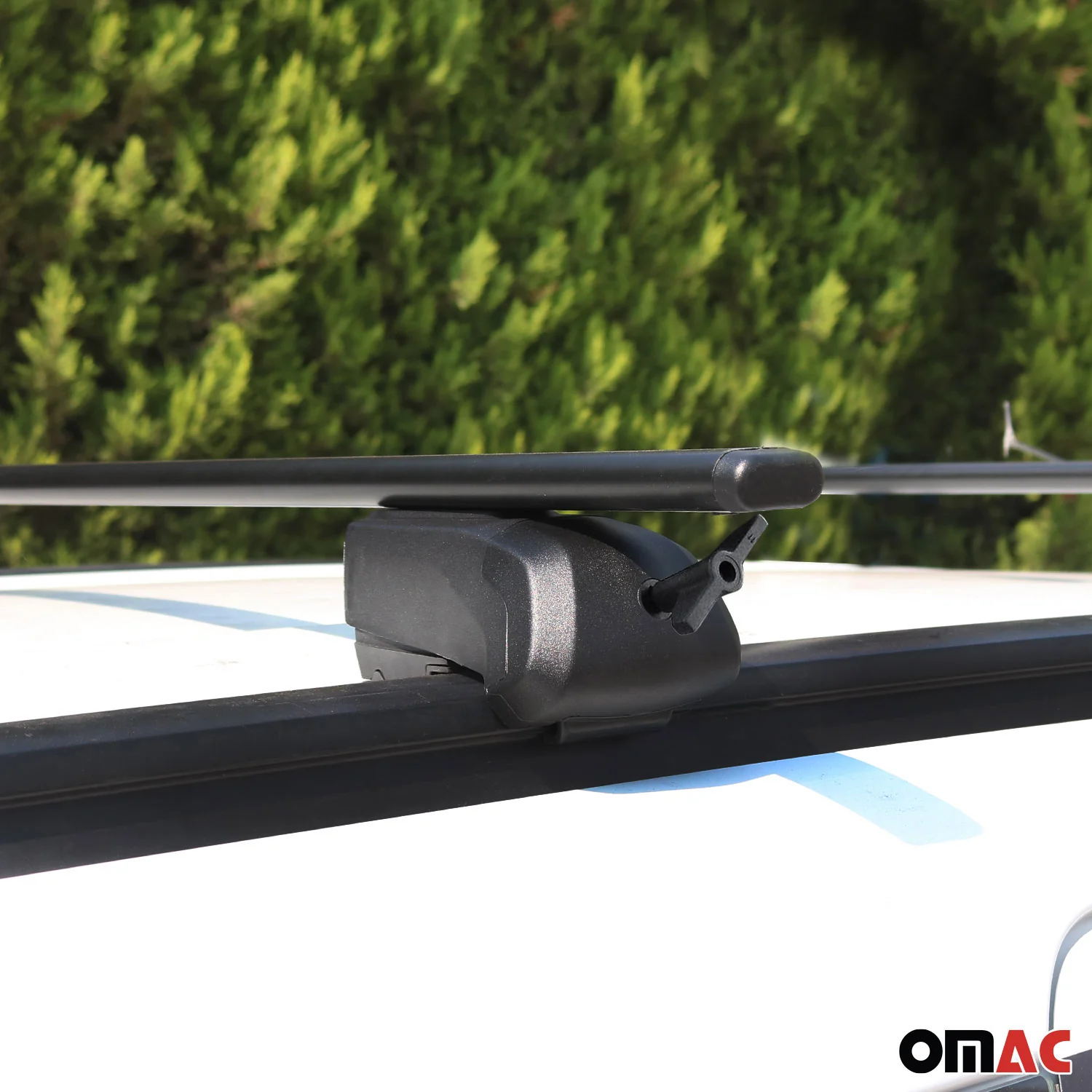 2020-2023 Kia Soul EV Roof Rack Cross Bars Black - Image 3