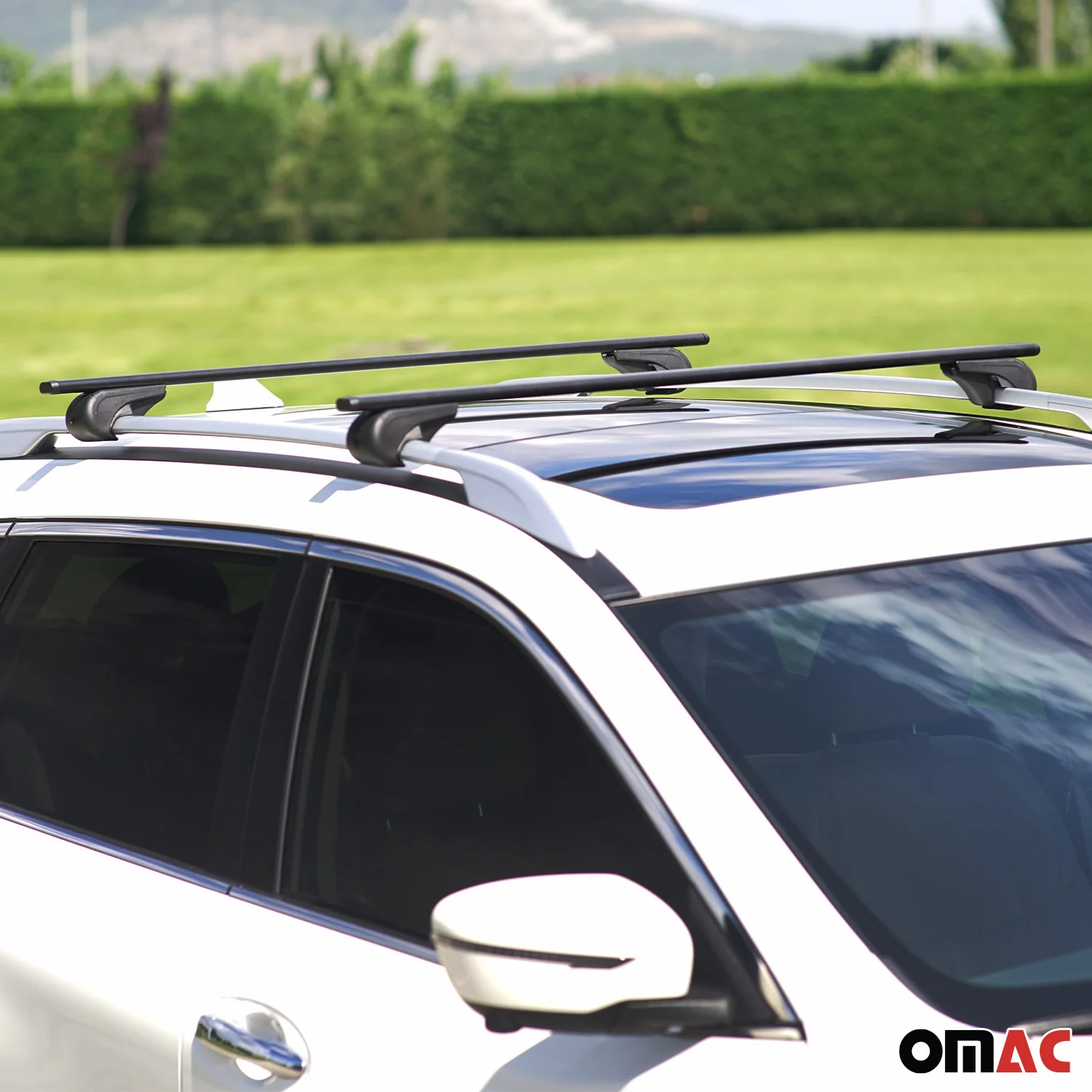 2024-2026 Lexus GX550 Roof Rack Cross Bars Black - Image 6