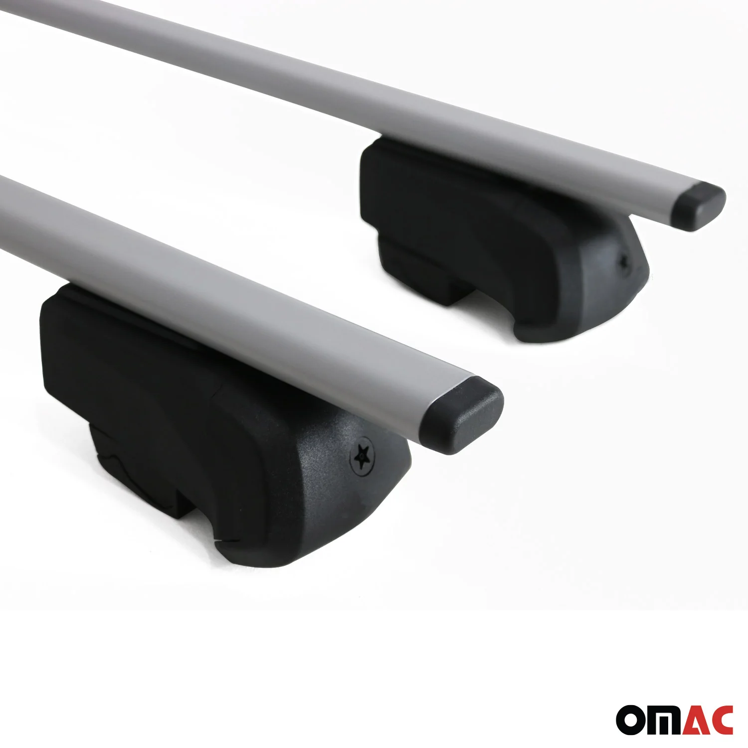 2016-2018 Lincoln MKX Roof Rack Cross Bars Silver - Image 8