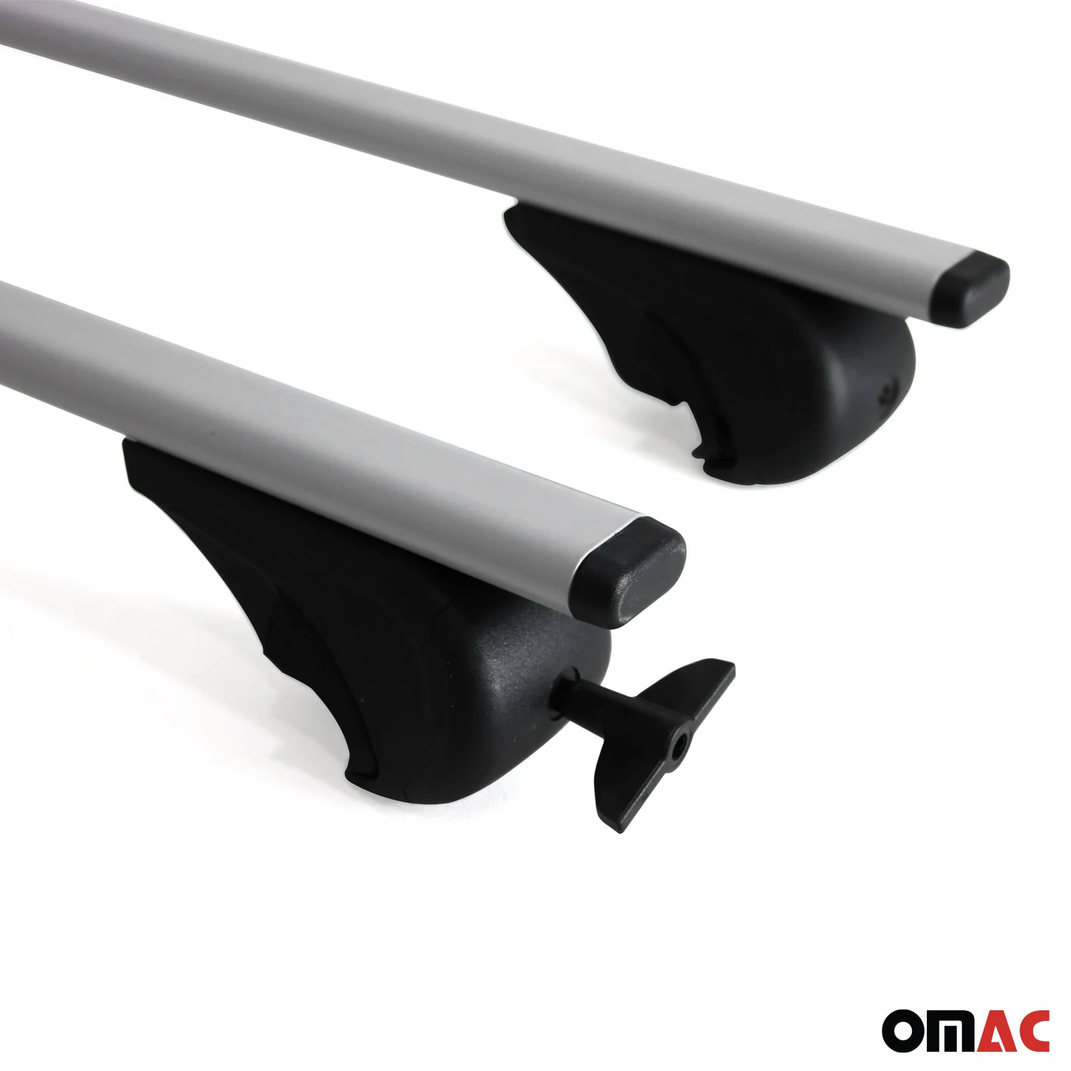 2011-2014 VW Jetta Sportwagen Roof Rack Cross Bars Silver - Image 10