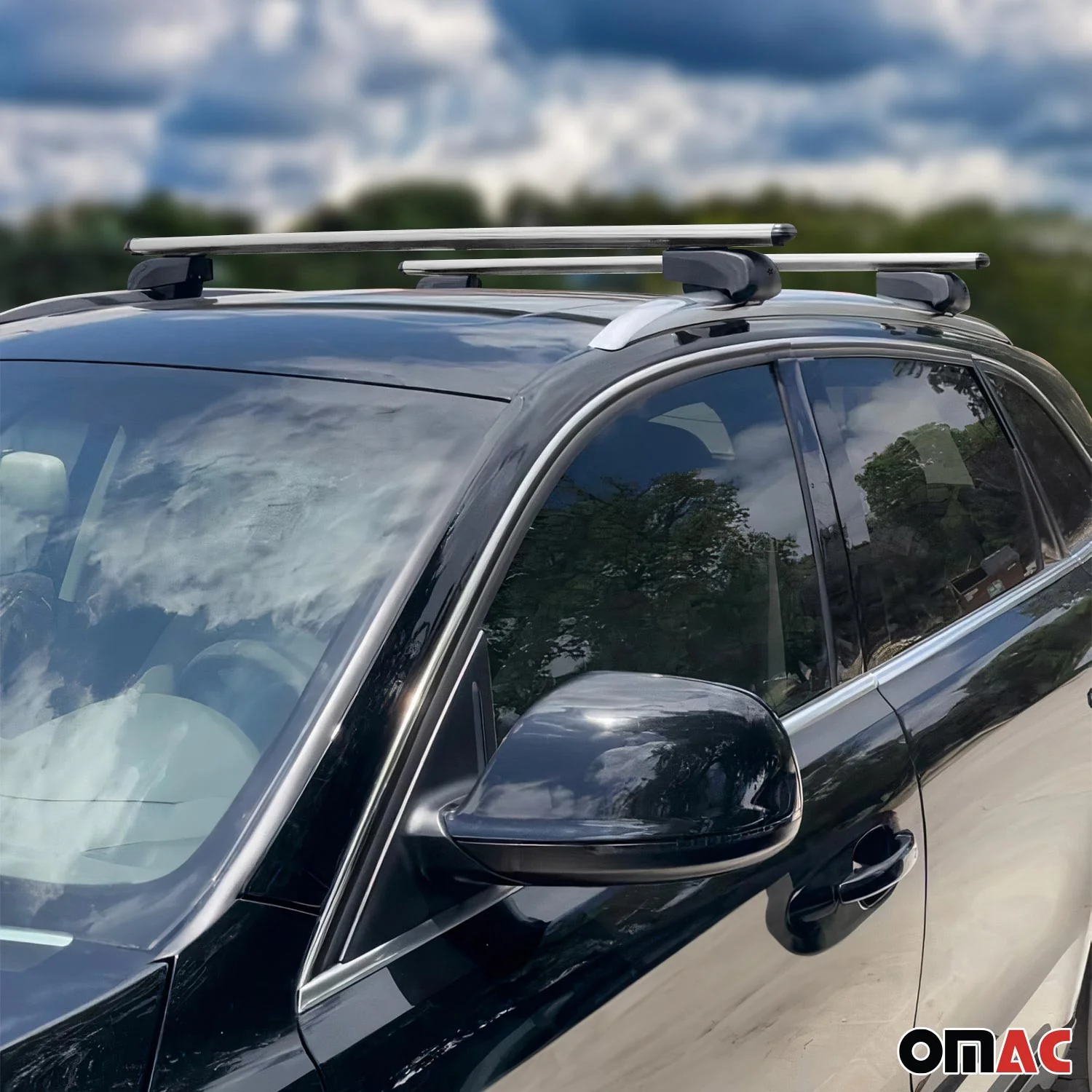 2020-2022 Kia Soul X-Line Roof Rack Cross Bars Silver - Image 3