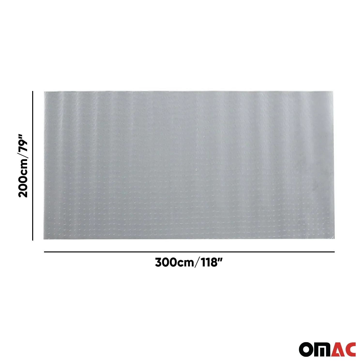 Pickup Truck Bed Liner Trunk Mat Trimmable Flooring Mat Black Grey Rubber - Image 3
