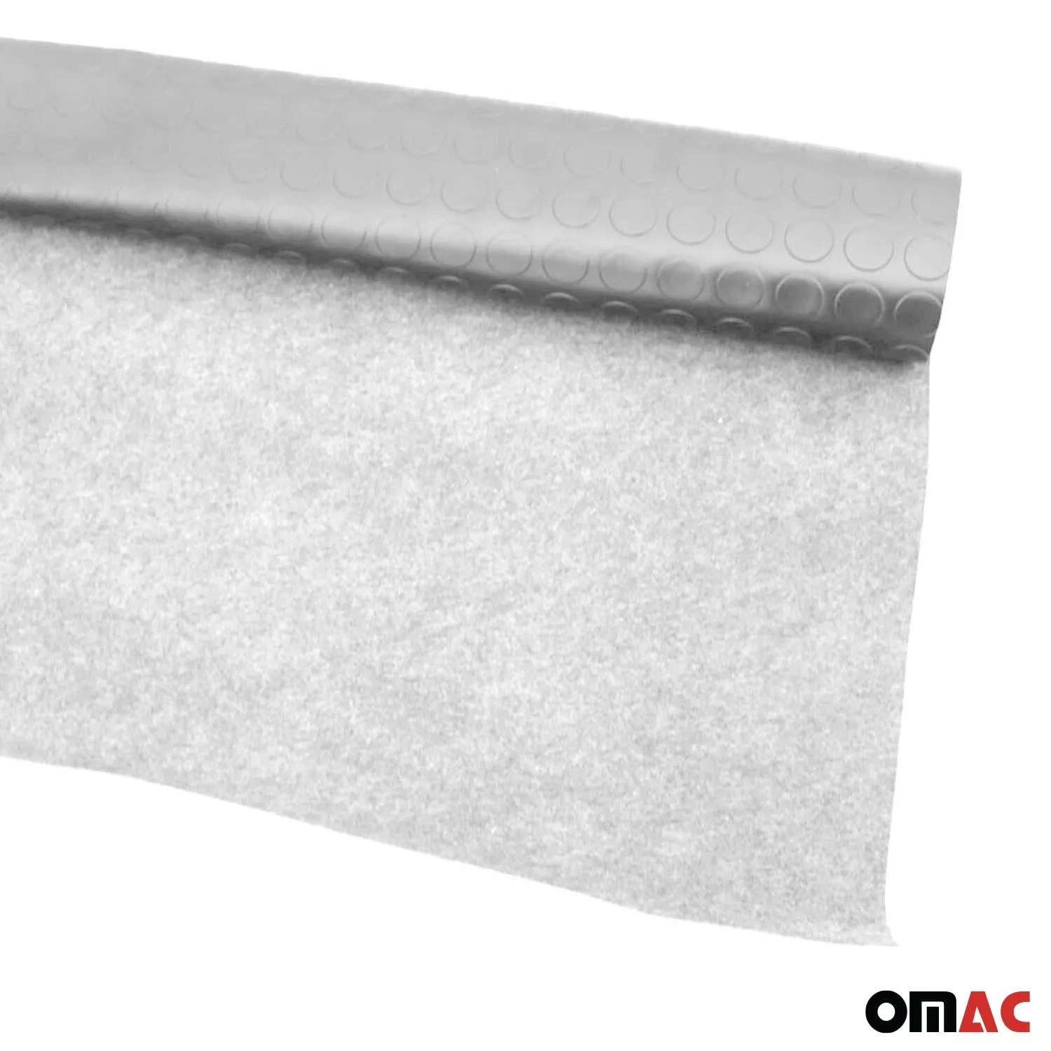 Rubber Truck Bed Liner Trunk Mat Floor Liner 197x79 inch Peny Style Grey - Image 5