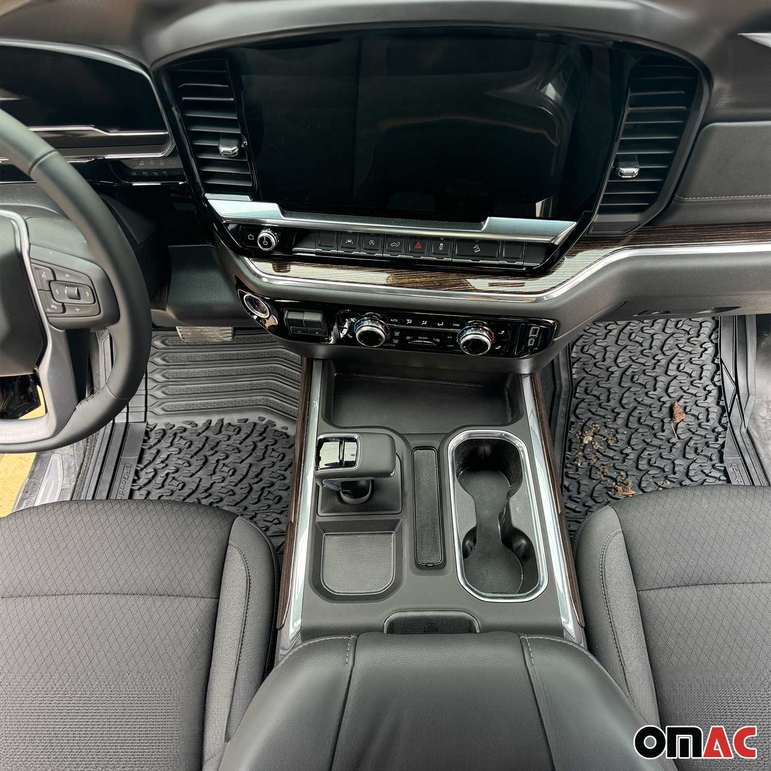 Semi Custom Trim fit Floor Mats Liners for Chevrolet GMC Trucks SUV All Season - Image 2