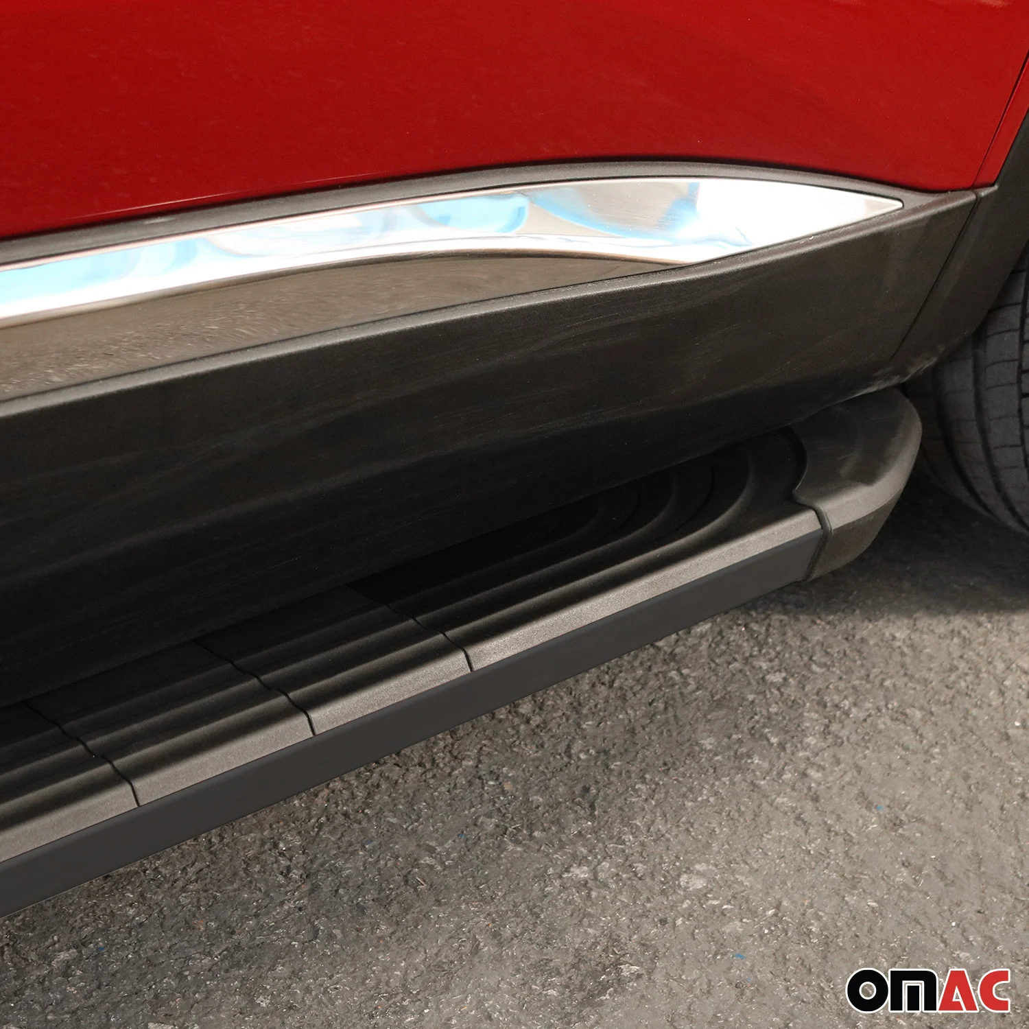 2015-2024 Jeep Renegade Running Boards Side Steps Silver & Black - Image 9