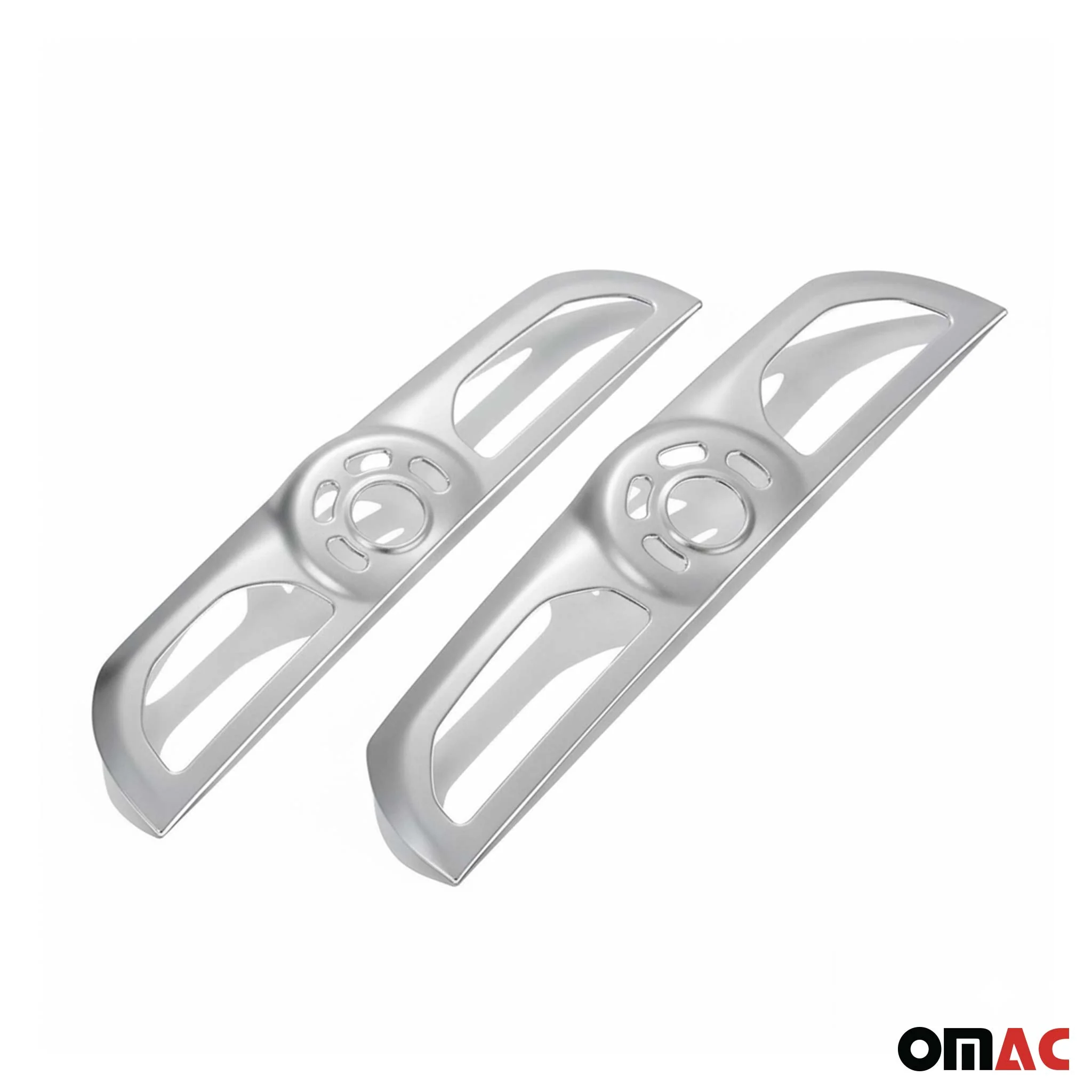 2014-2019 RAM ProMaster City Trunk Tail Light Trim Frame Chrome Silver 2Pcs - Image 6