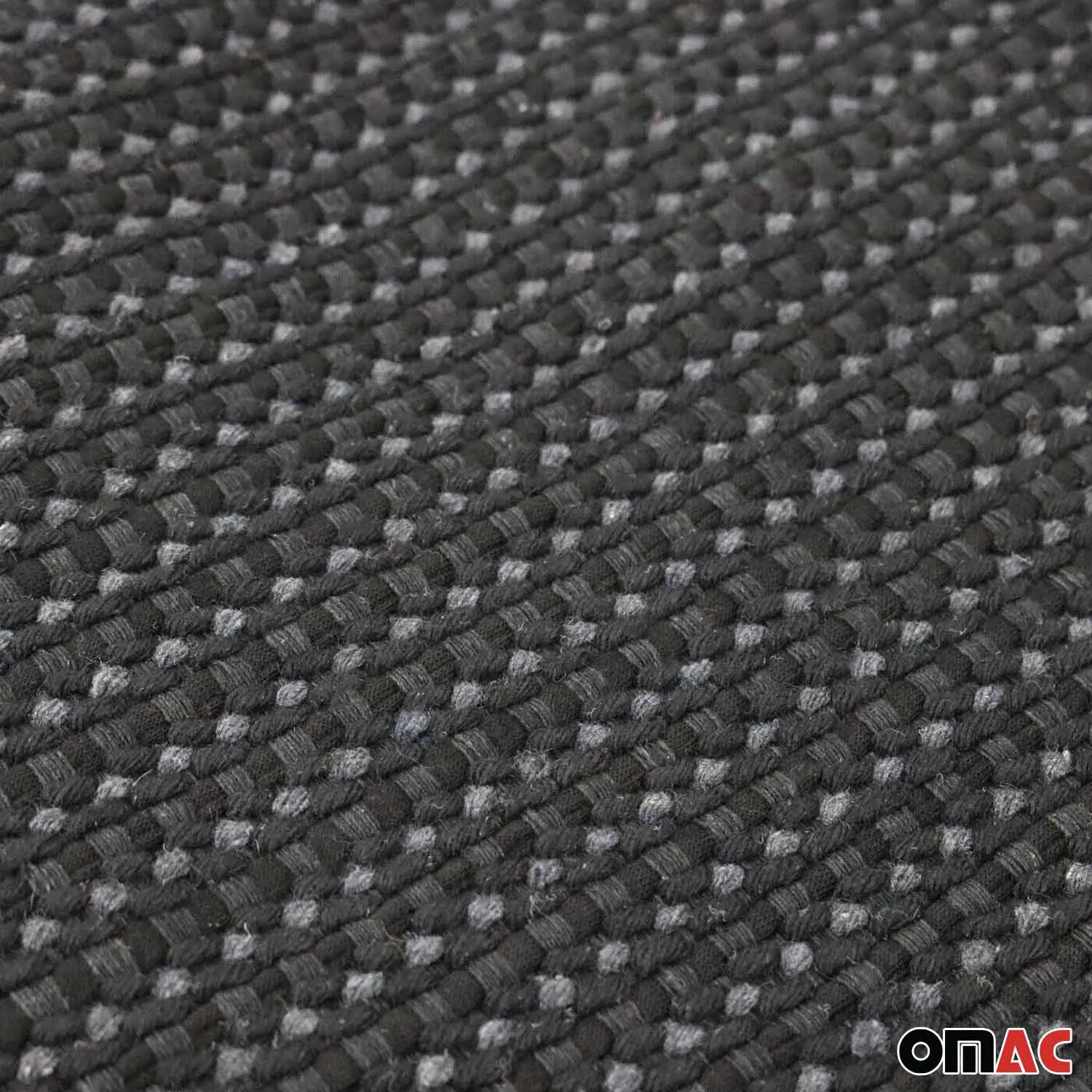 Honda Antiperspirant Front Seat Cover Pads Black Grey 2 Pcs - Image 6