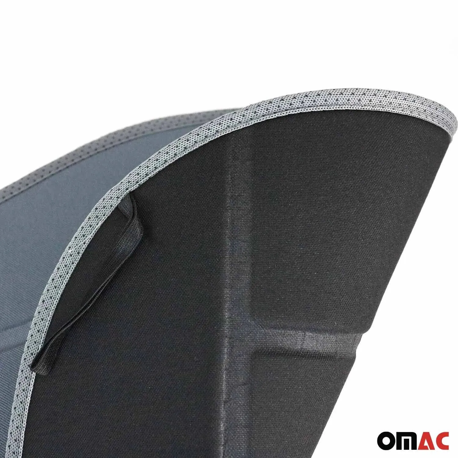 Hummer Car Seat Protector Cushion Cover Mat Pad Gray Gray 2 Pcs - Image 6