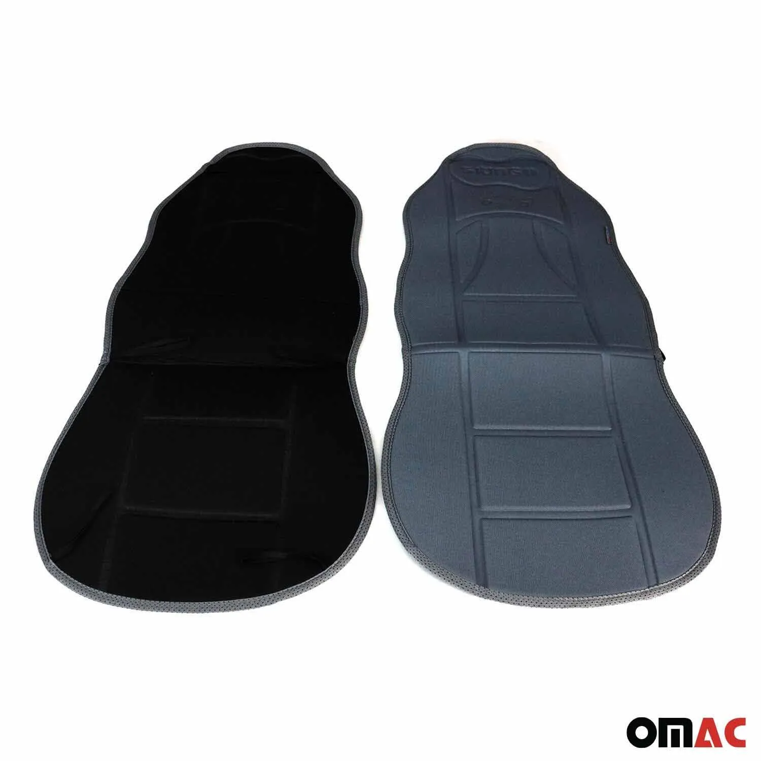 Land Rover Car Seat Protector Cushion Cover Mat Pad Gray Gray 2 Pcs - Image 3