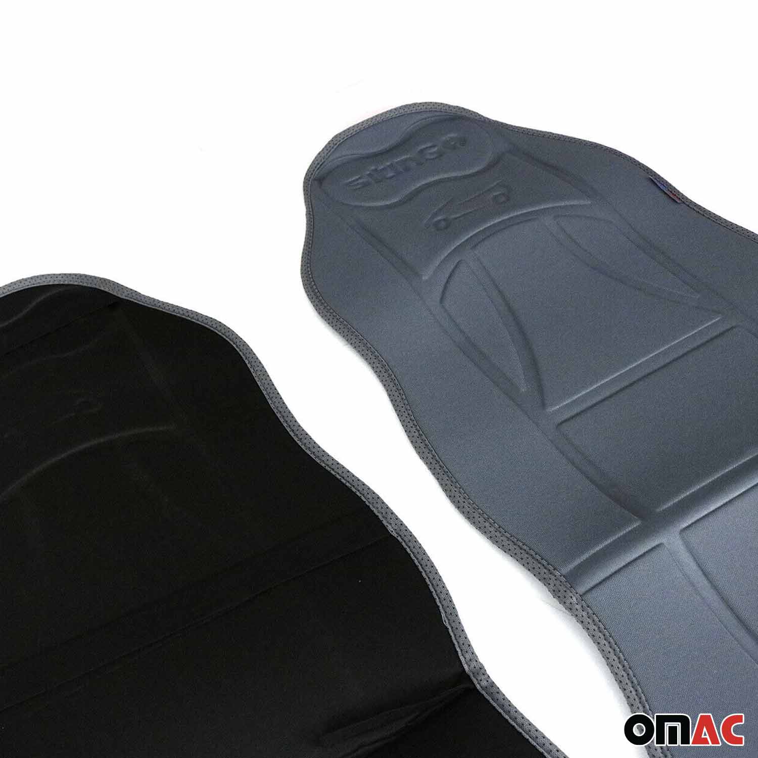 Lincoln Car Seat Protector Cushion Cover Mat Pad Gray Gray 2 Pcs - Image 4