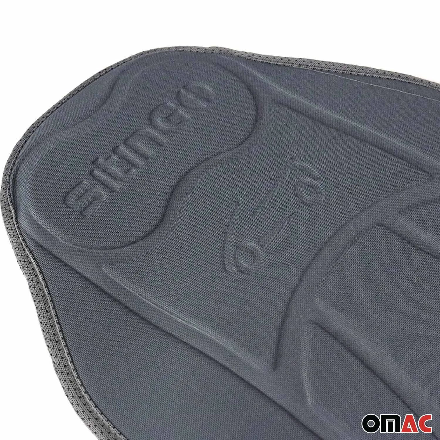 Mazda Car Seat Protector Cushion Cover Mat Pad Gray Gray 2 Pcs - Image 5